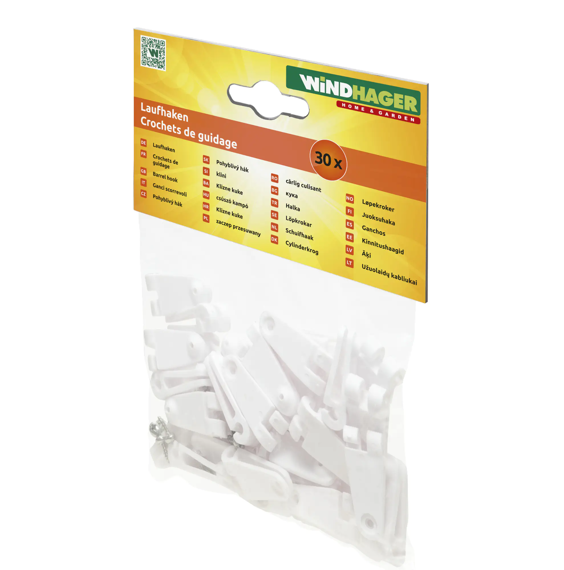 Windhager Laufhaken 30 Stk.