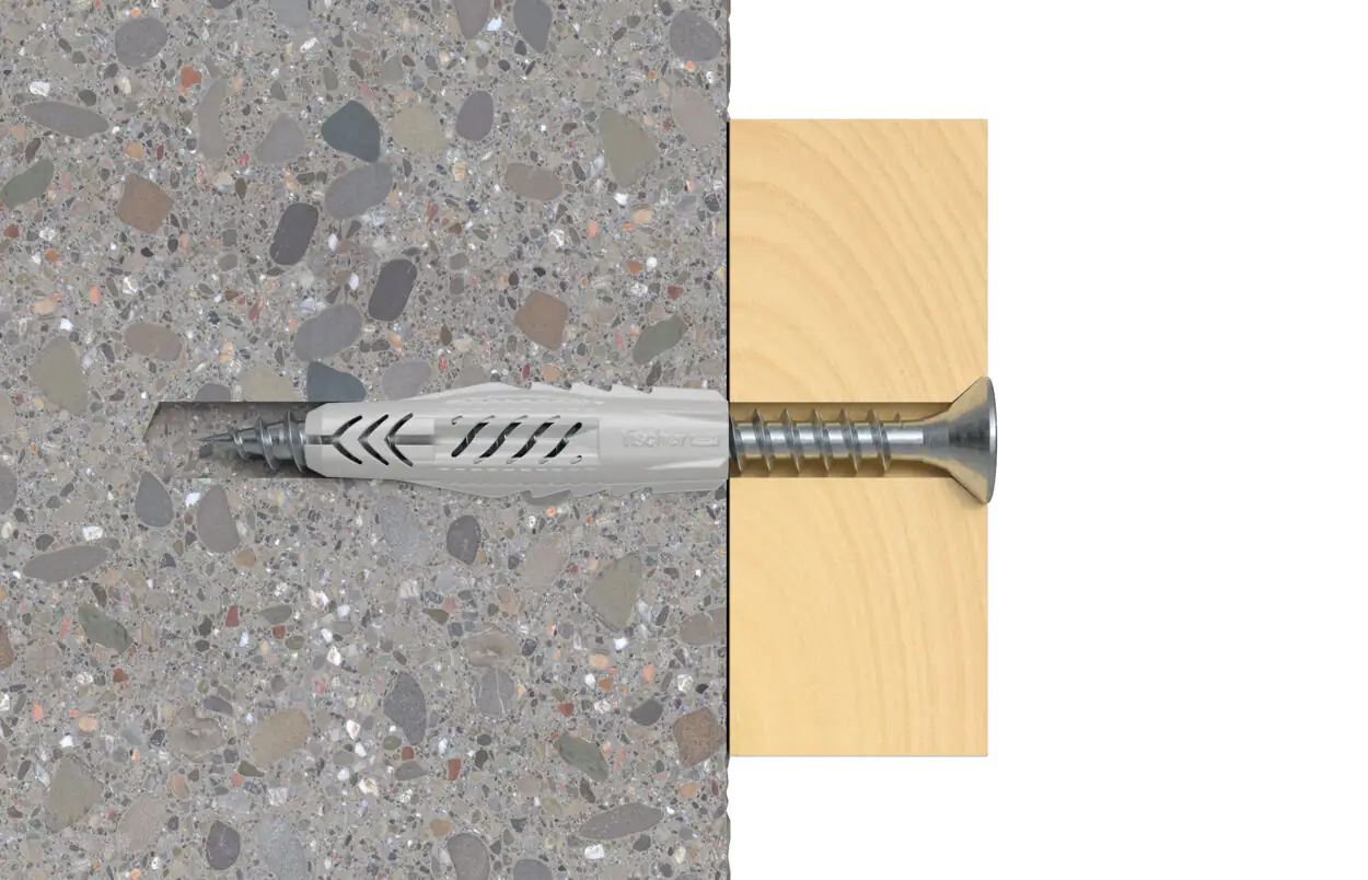 Fischer Universaldübel-Set UX 6.0 x 50 mm - 10 Stück