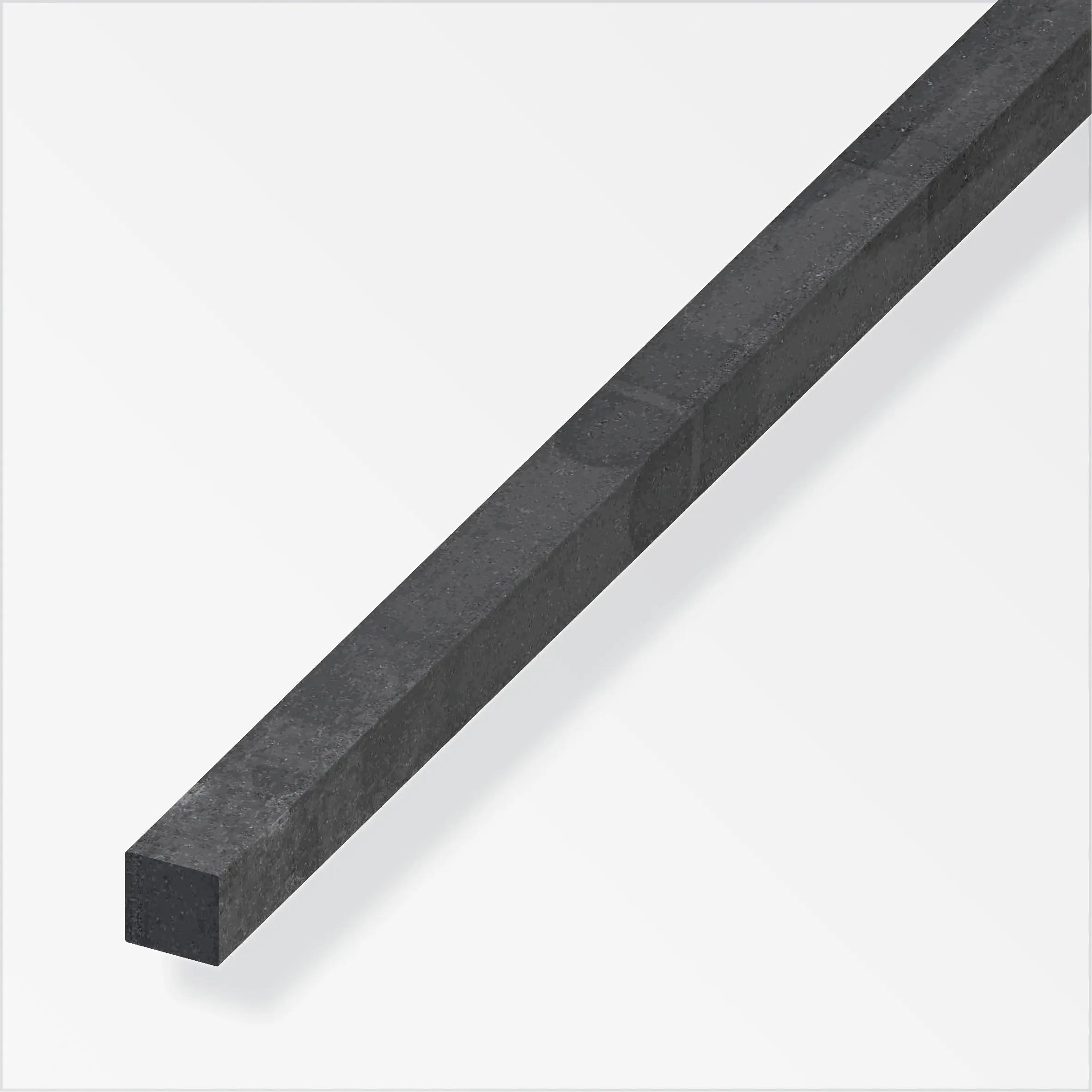 alfer Vierkantstange 2 m, 14 x 14 mm Stahl roh natur