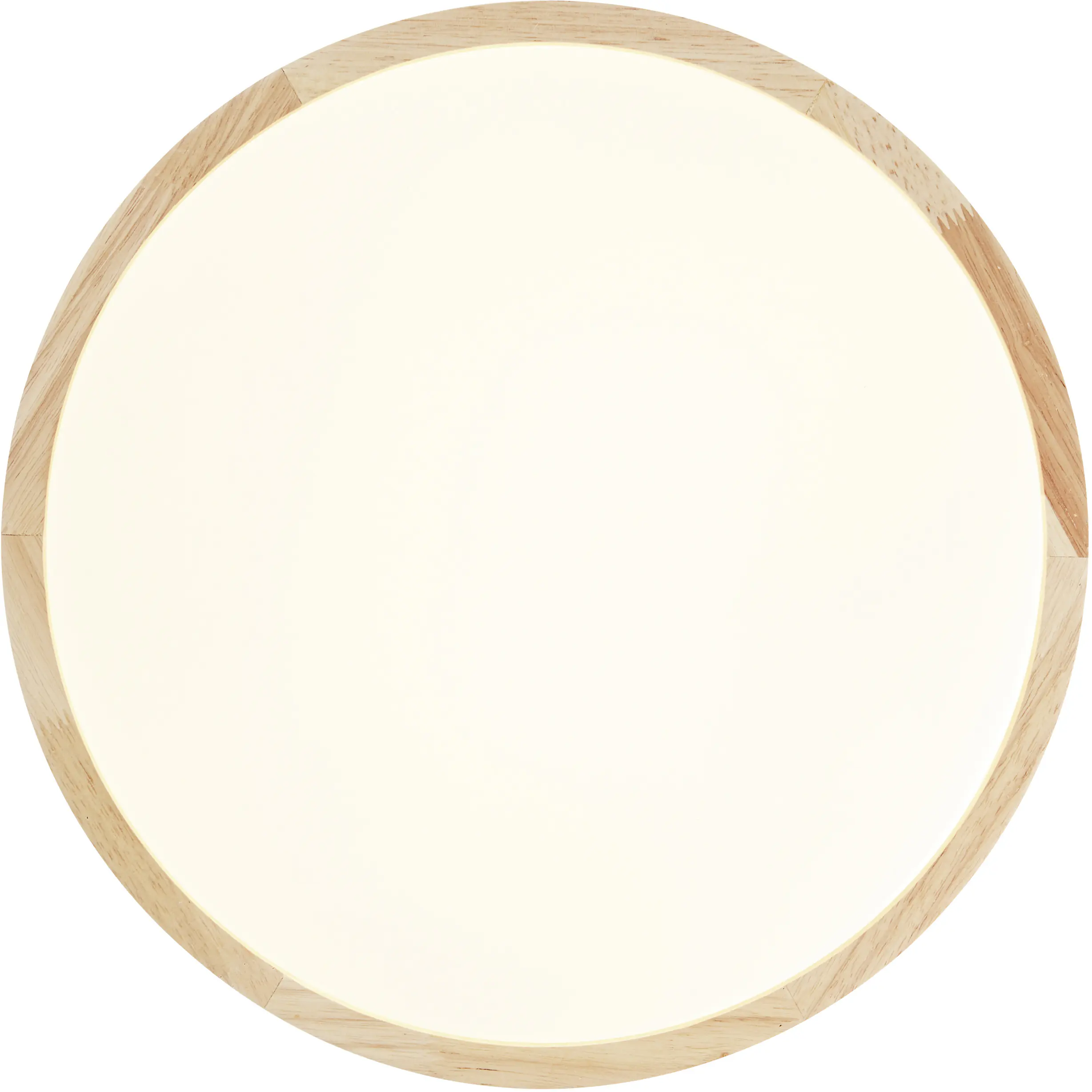 Brilliant LED Deckenleuchte Slimline holz weiß 39 x 8 cm 22 W 