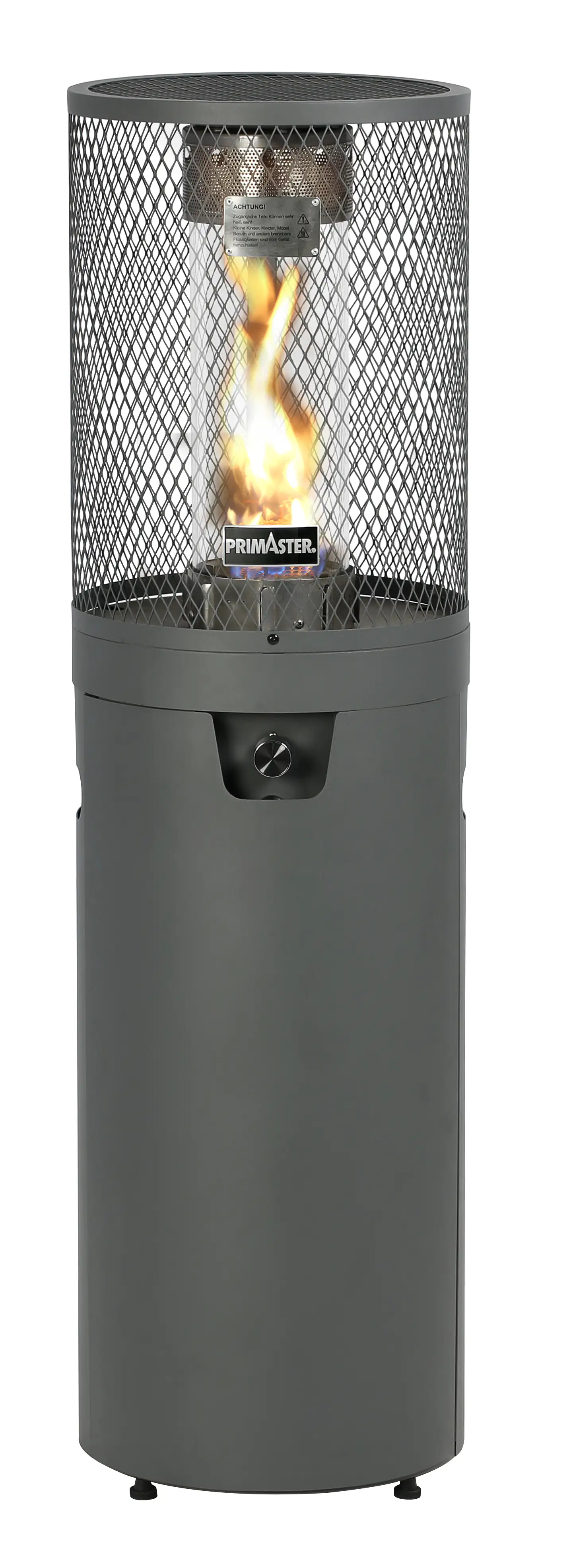 Primaster Gas Feuersäule Fogo 133 cm max. 8 kW,gleichmäßige Strahlungswärme