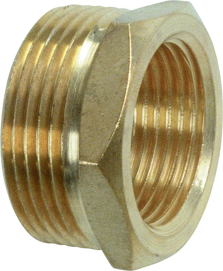 Meister Cornat Messing Reduzierstück AG 1 1/4" + IG 1"