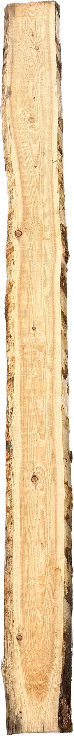 Schwartenbrett aus Lärche 200 cm 100-300 x 18 mm unbehandelt