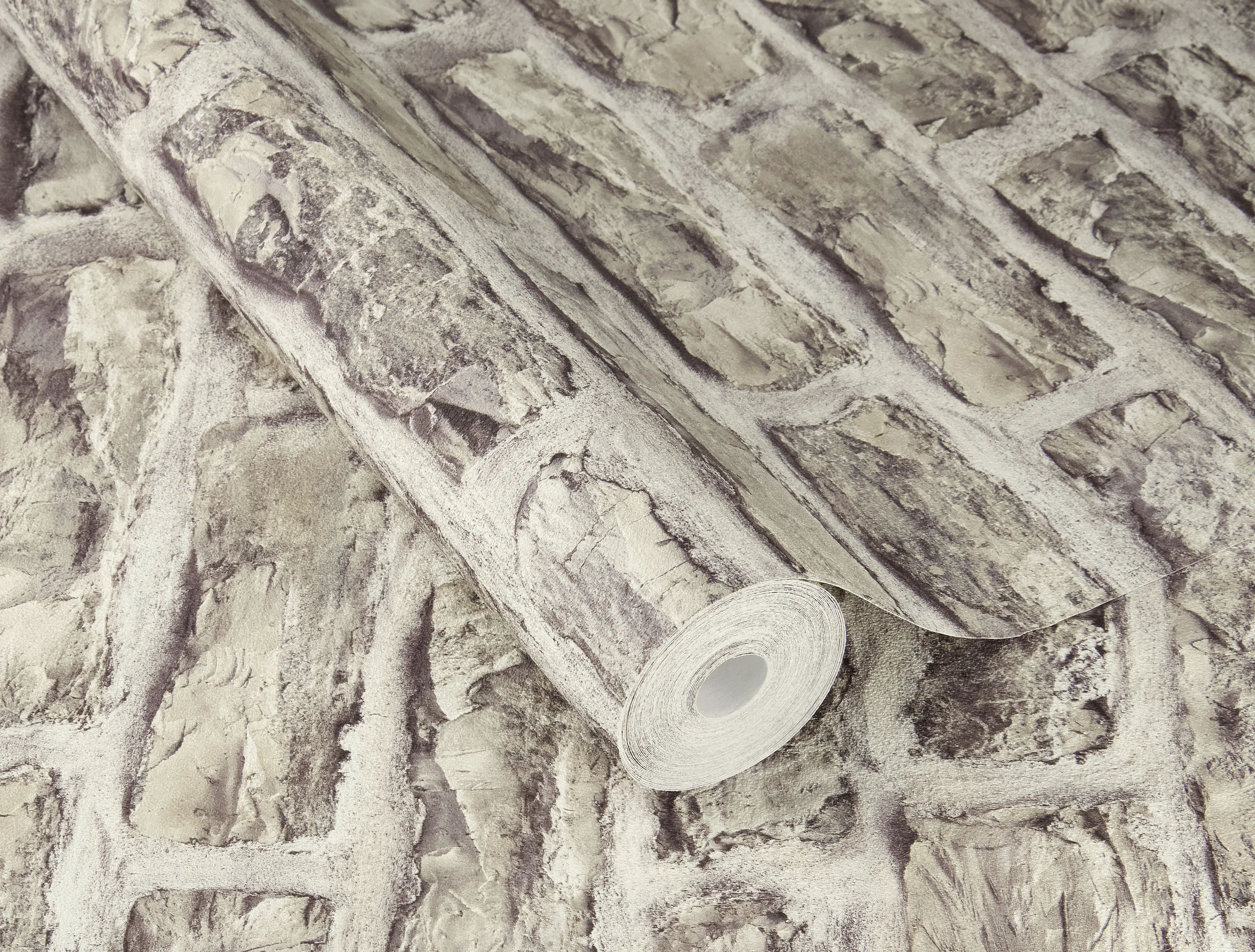 Rasch Vliestapete Factory VI Stein beige grau 10,05 x 0,53 m