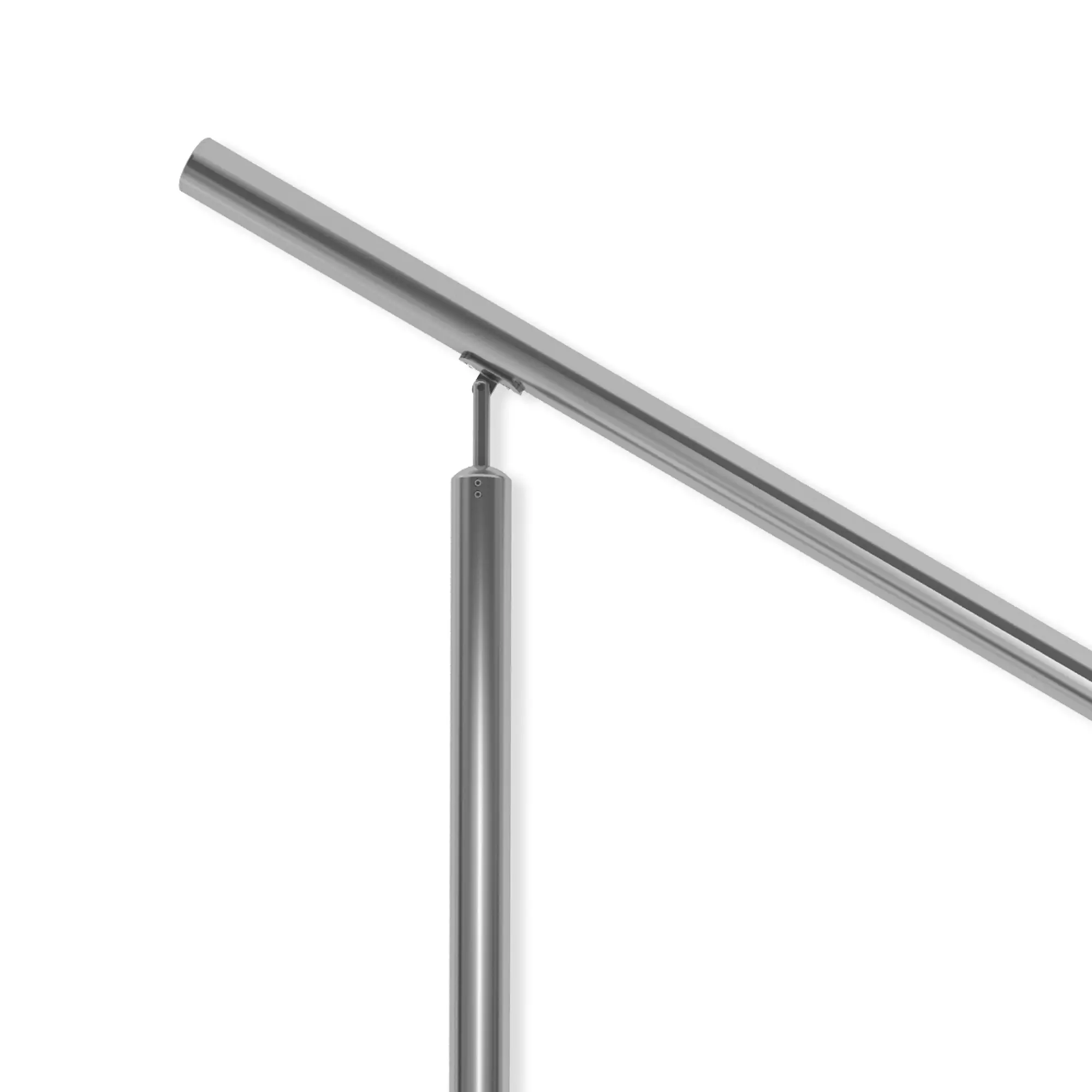 DOLLE Eingangsgeländer PS 513 Edelstahl 150 cm 2 Pfosten