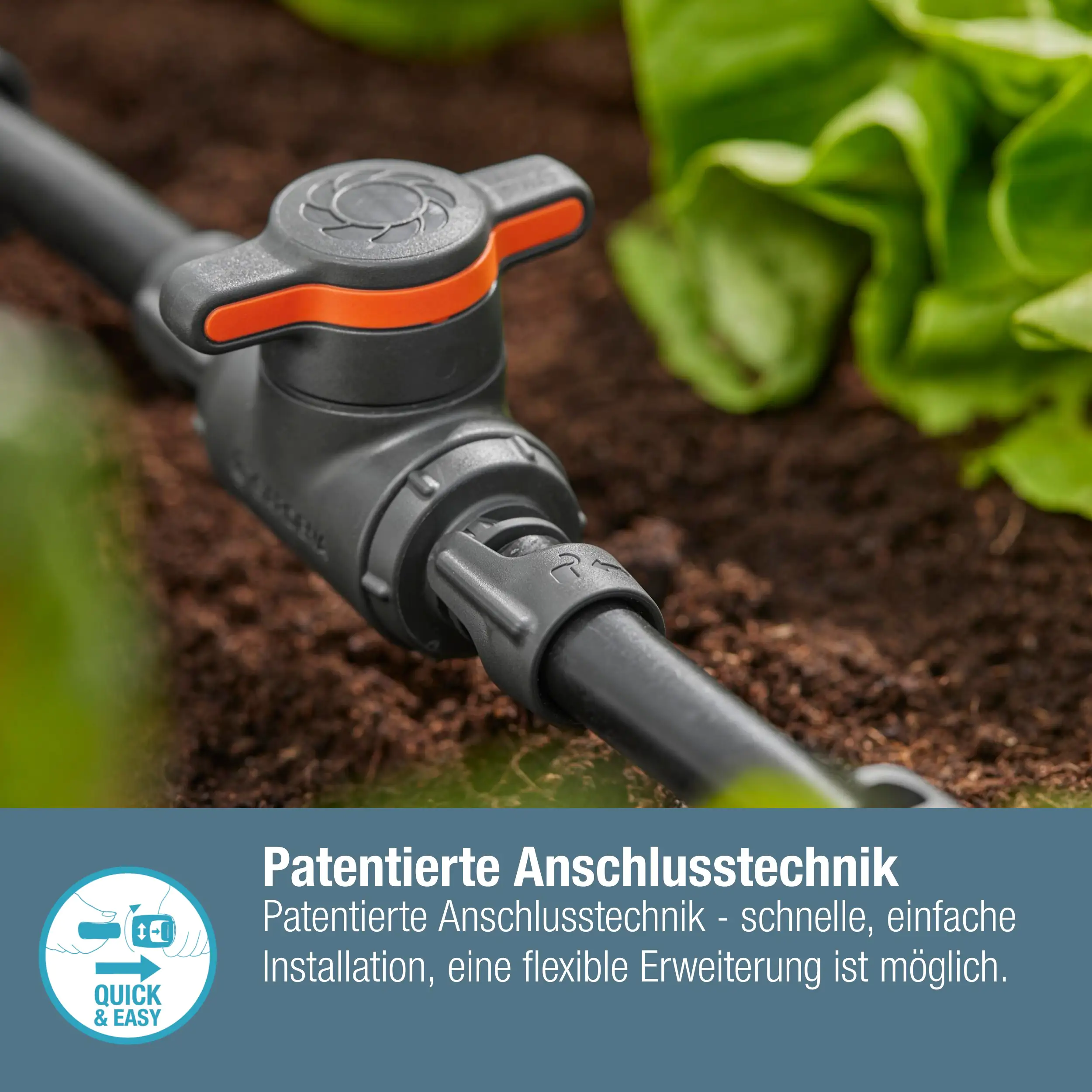 Gardena Regulier/Absperrventil, 13 mm (1/2")