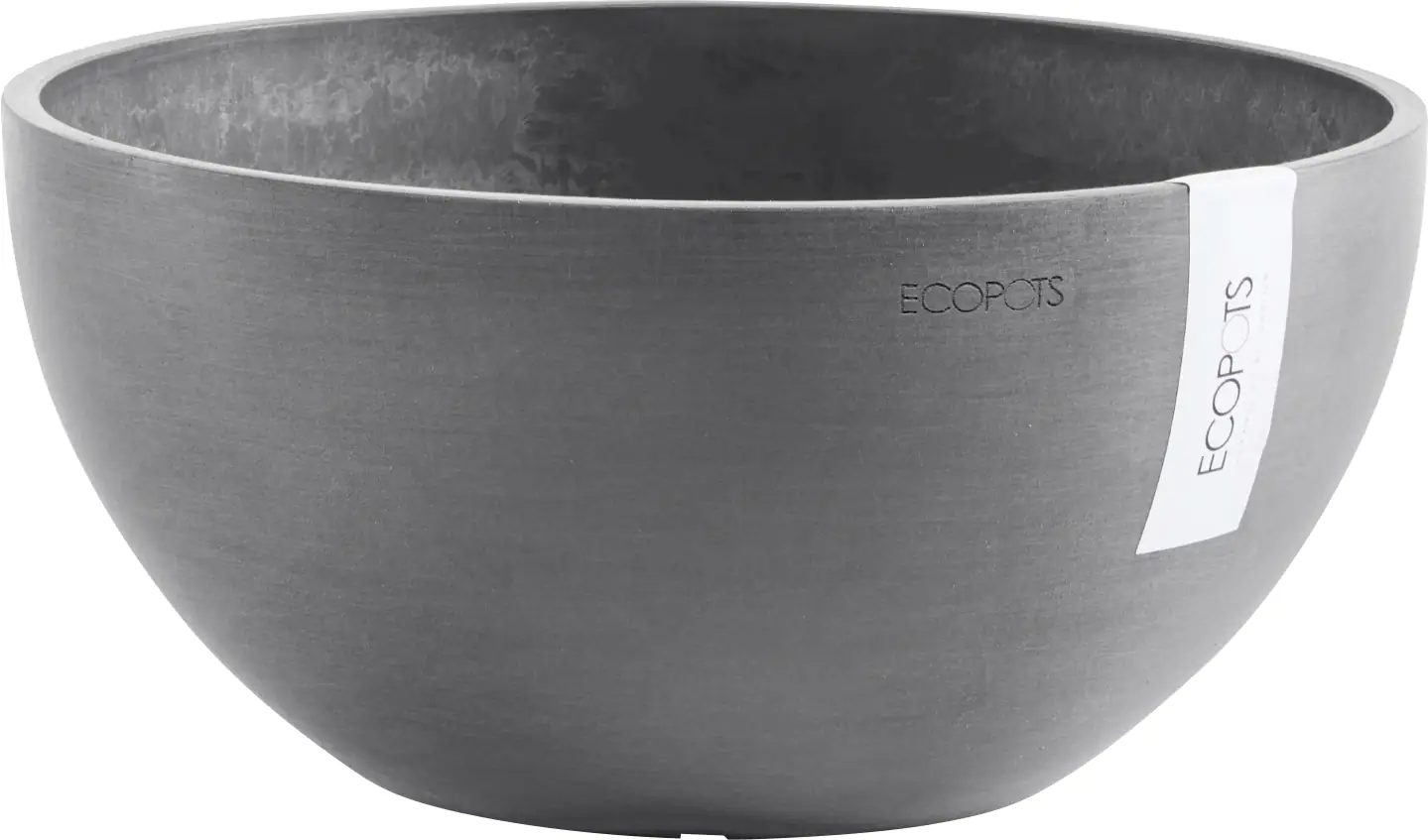 Ecopots Blumentopf Brussels Ø 30 cm grau