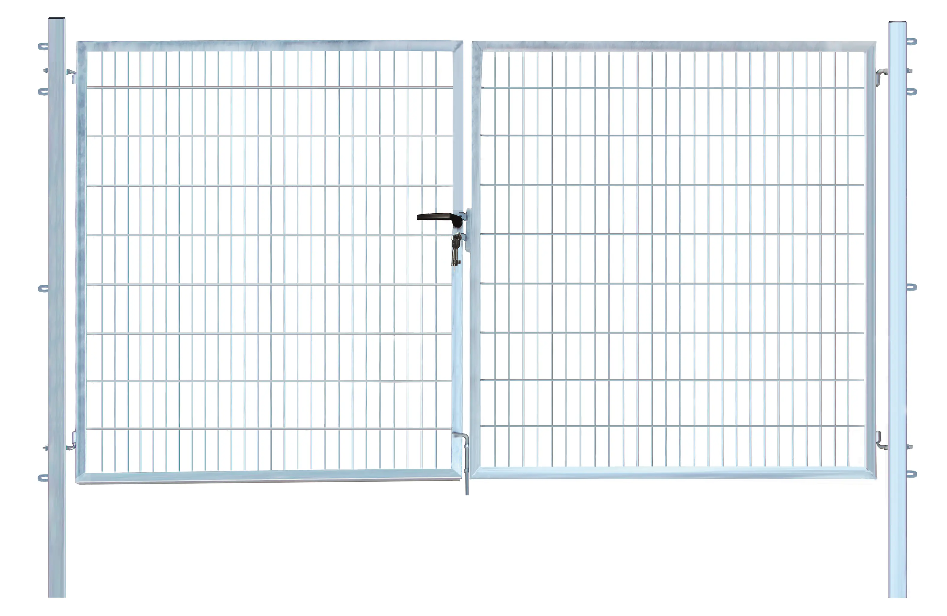 Floraworld Gartentor doppelflügelig Comfort 300 x 180 cm feuerverzinkt