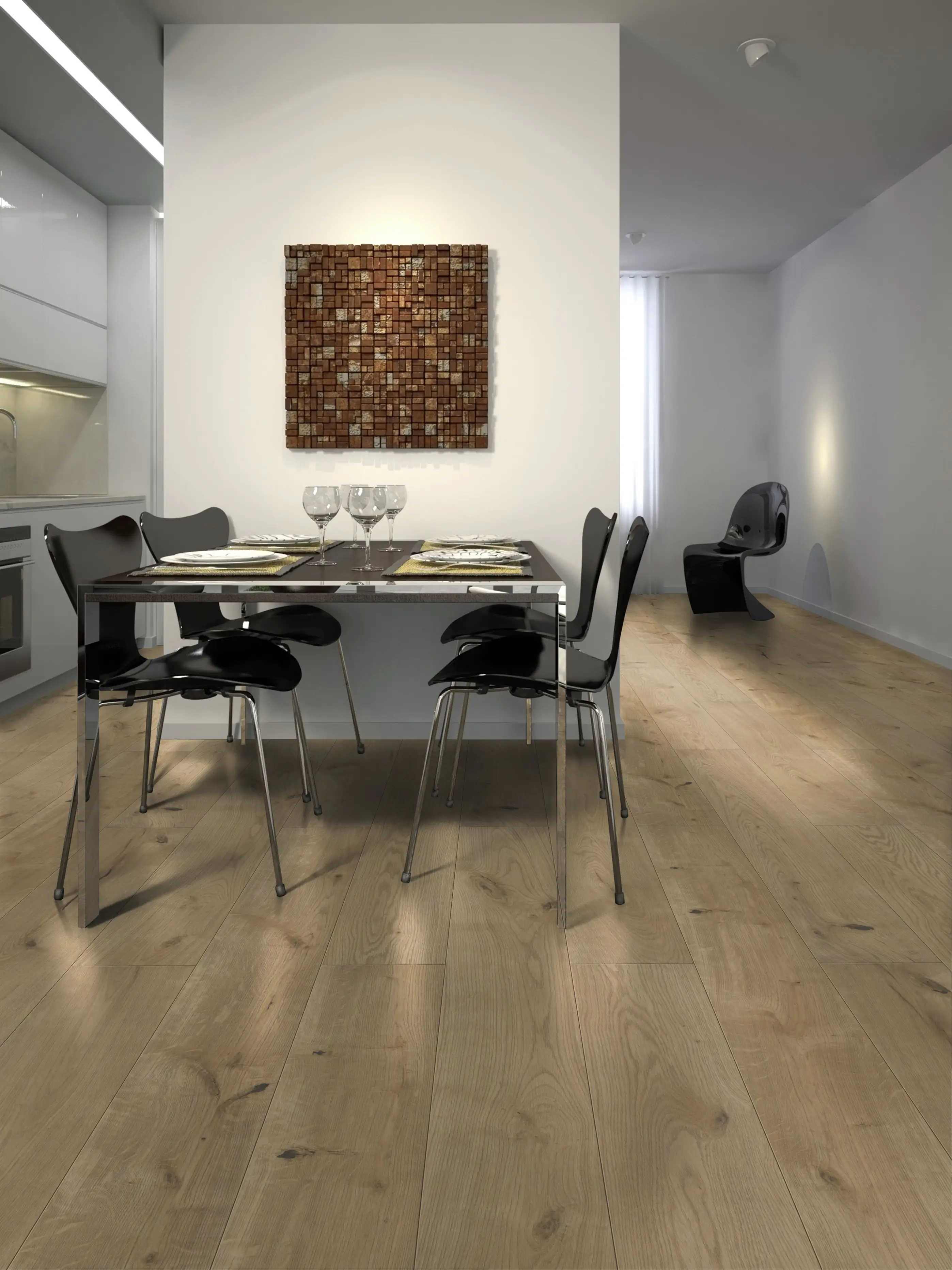 Classen Laminat 4V Eiche natur gelb
