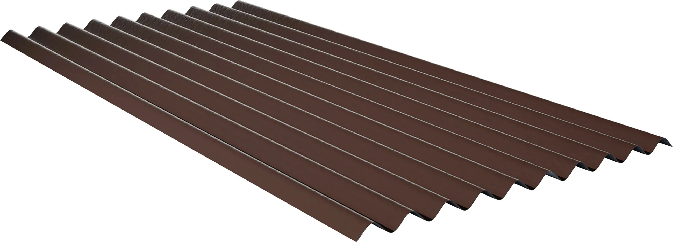 Salux ReWell Wellplatte 200 x 94 cm 1,8 mm rotbraun