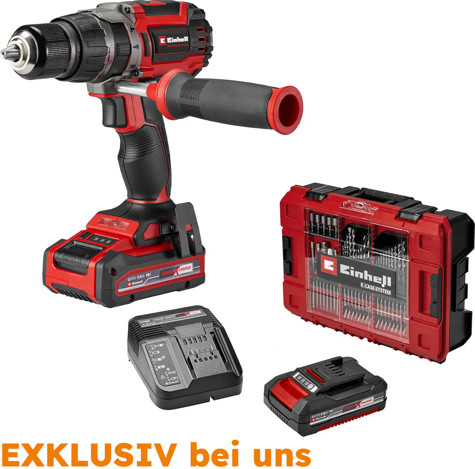 Einhell Professional Akku-Schlagbohrschrauber Mobile Werkstatt TP-CD 18/70 Li-i BL+70 Set