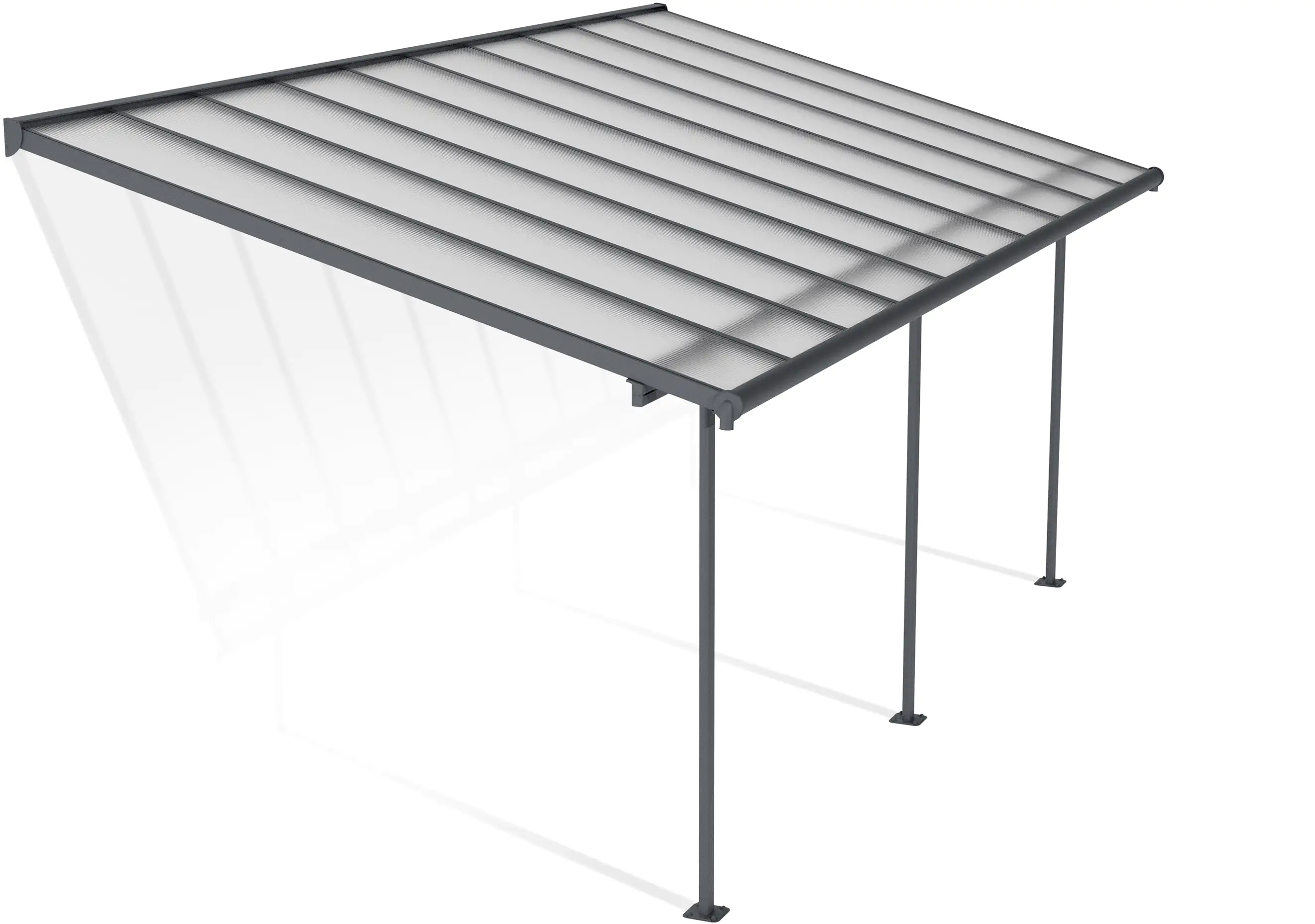 Canopia Terrassenüberdachung Sierra  619 x 295 cm anthrazit