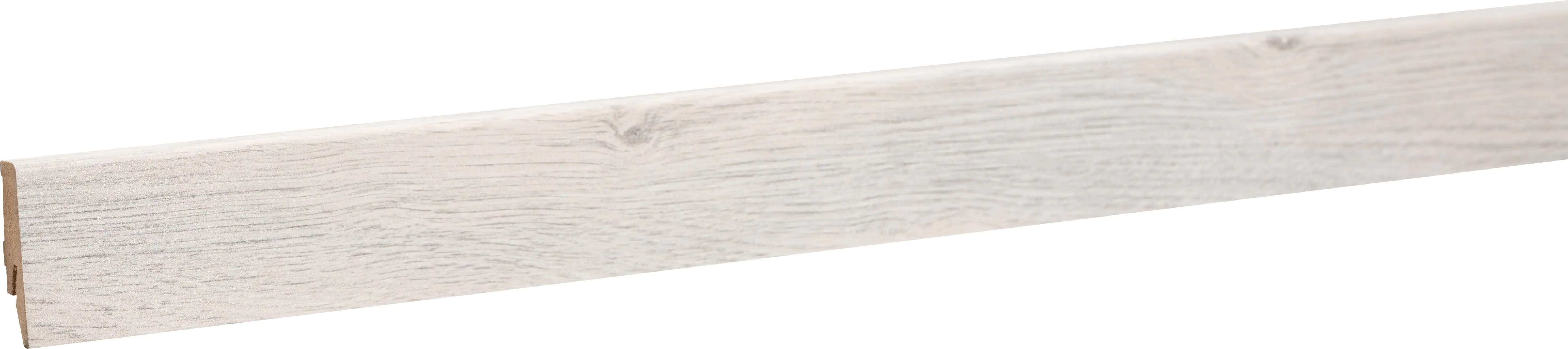 Classen Clip-Fußleiste 240 cm 58 x 19 mm Bright Oak