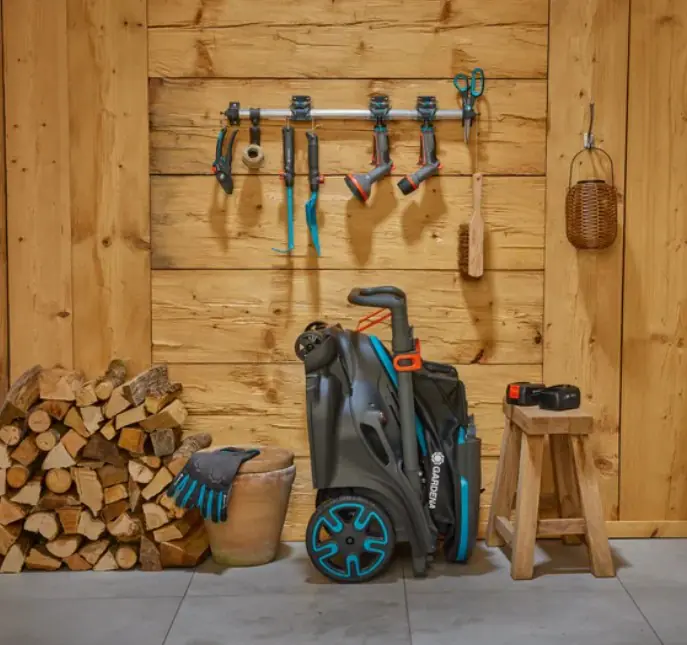 Gardena Akku Rasenmäher PowerMax Duo 46/36V 2,5 Ah 46 cm Schnittbreite