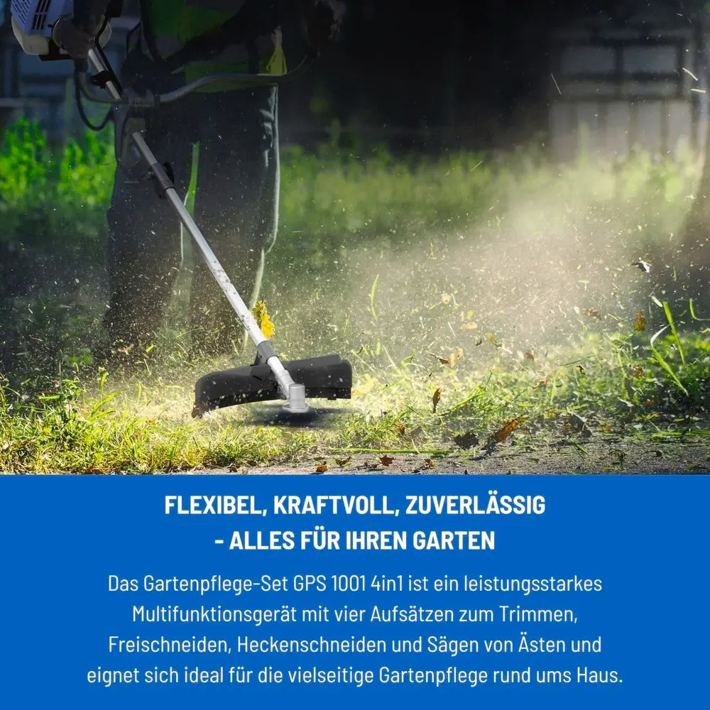 Güde Gartenpflege-Set GPS 1001 4in1