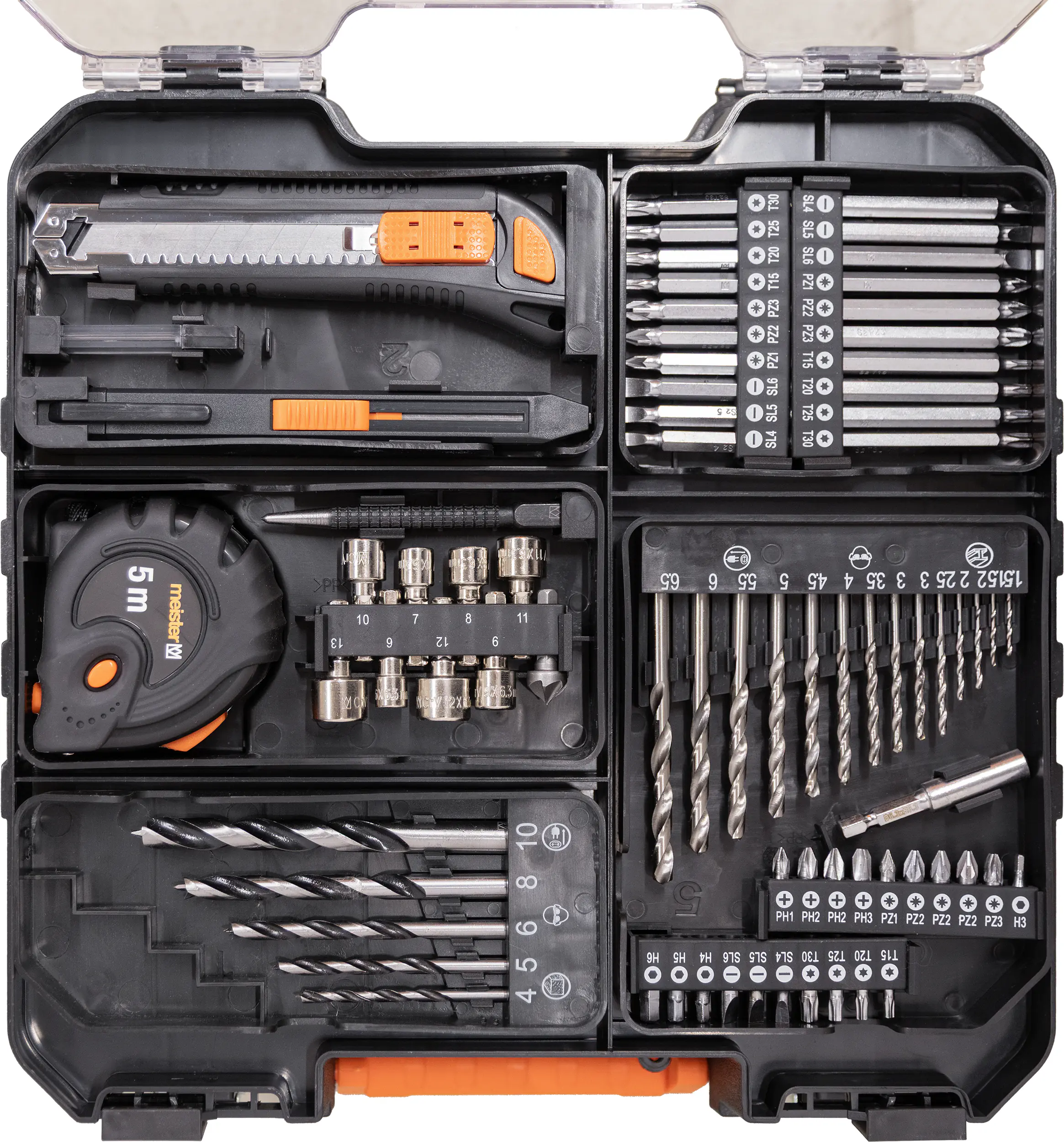 Meister Akku-Bohrschrauber-Set Mobile Werkstatt 20 V Akku, Ladegerät & Zubehör