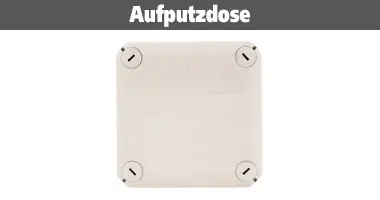 Aufputzdose.