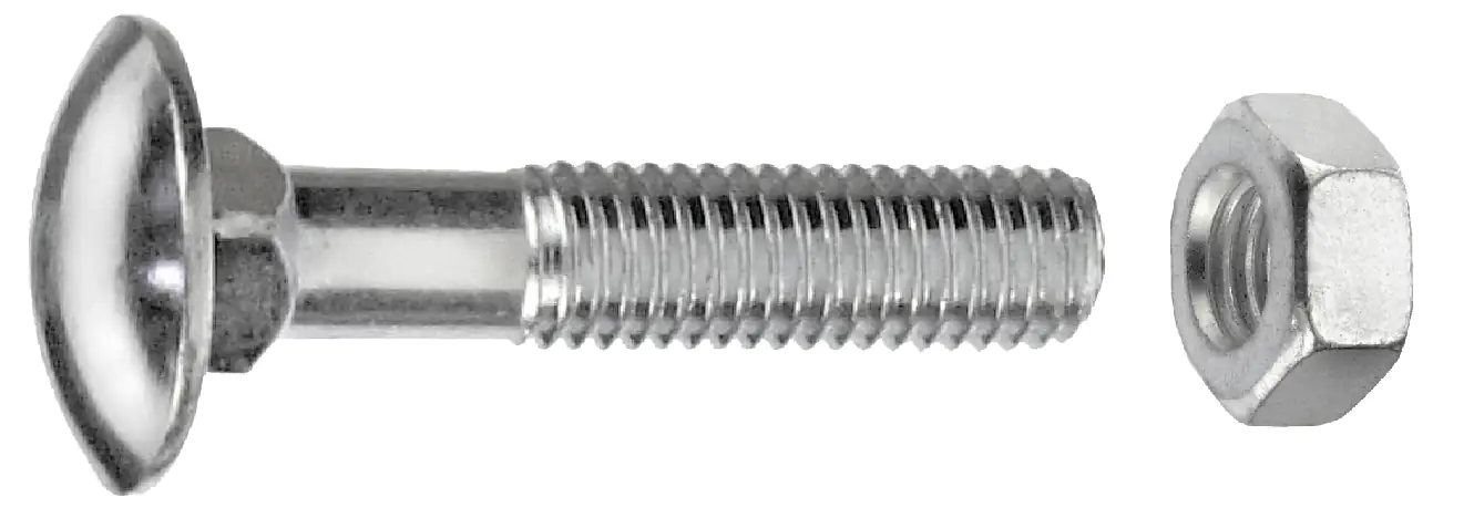 Connex Schlossschrauben M10 x 140 mm - 25 Stück verzinkt