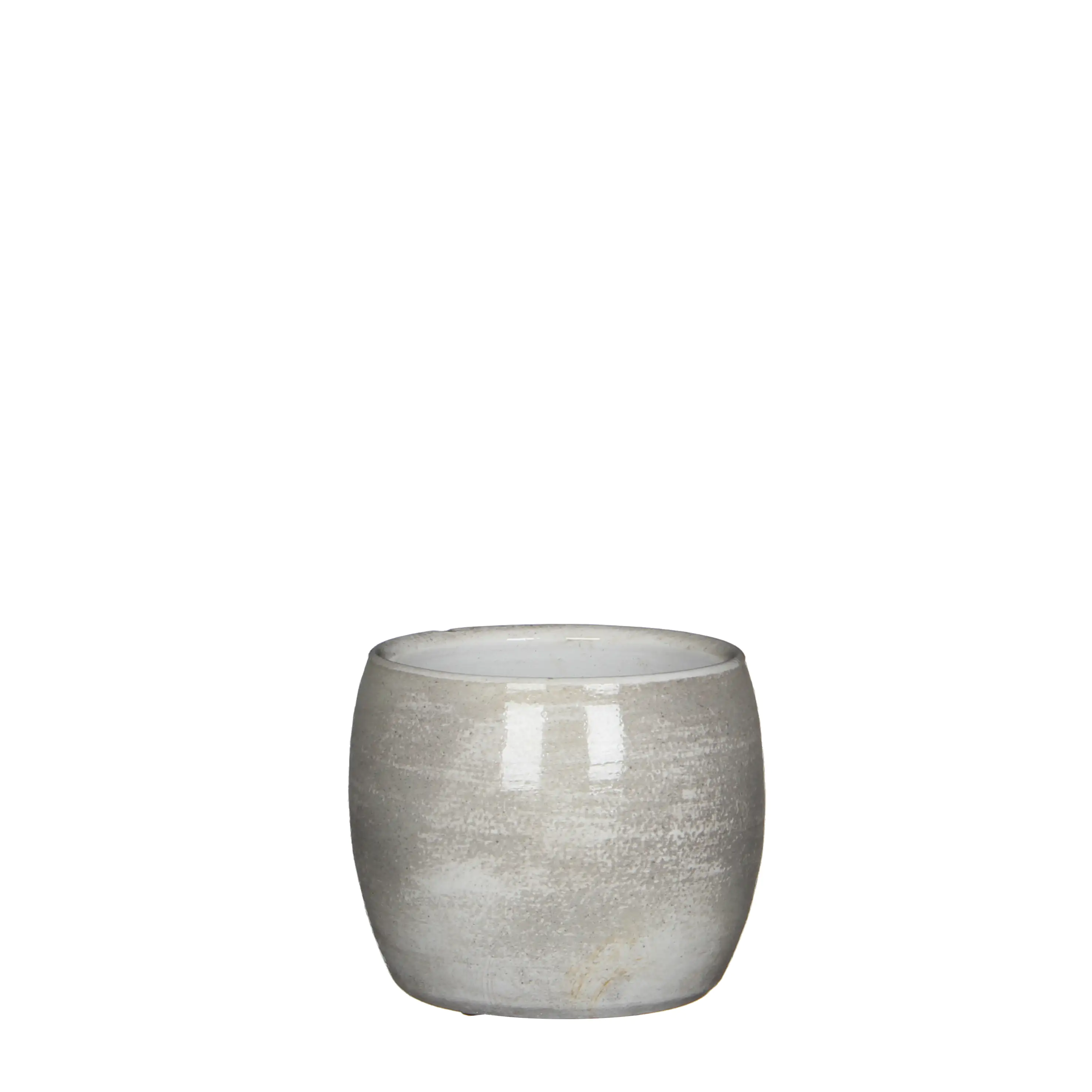 Mica Blumentopf Lester Ø 12 x 14 cm grau