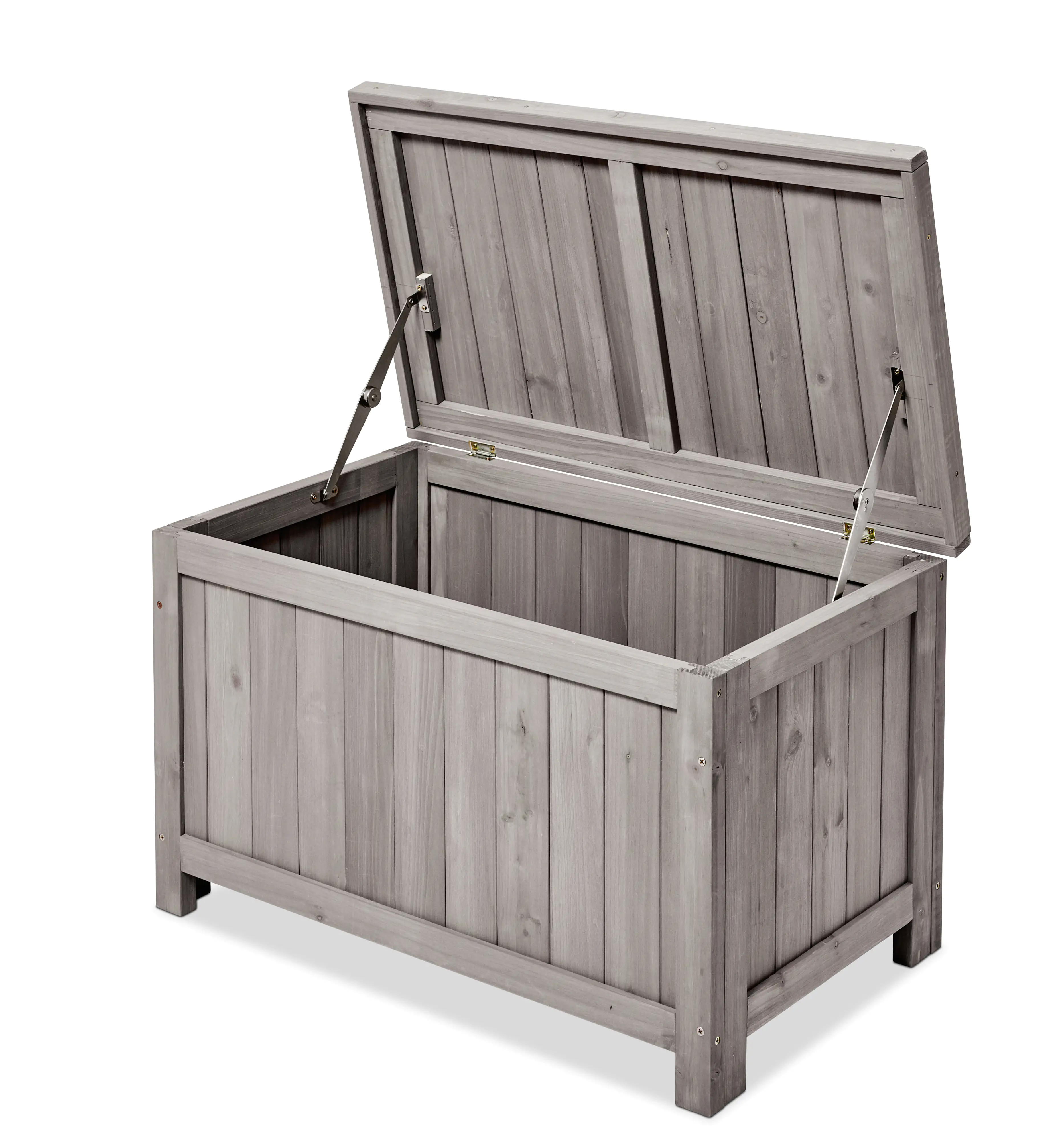 Butenkist Gartenbox Henriette Holz mit Klappdeckel 75 x 45 x 45 cm