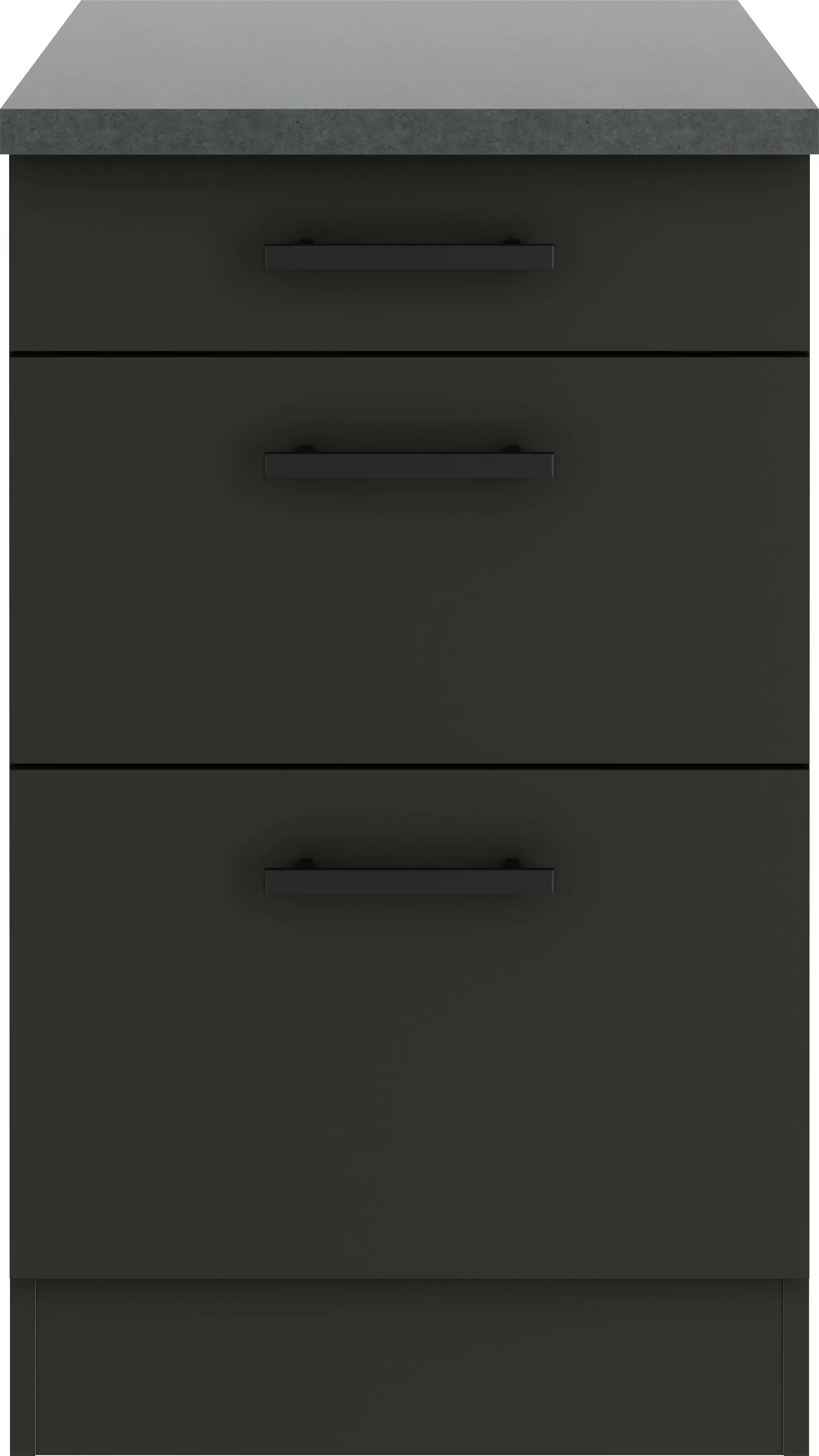 Optifit Unterschrank Madrid 420 anthrazit matt 50 cm