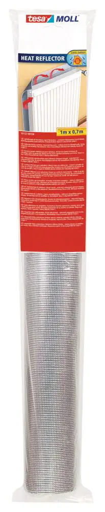 tesa Insulation Reflektorfolie für Heizkörper Heat Reflect 1 x 0,7 m