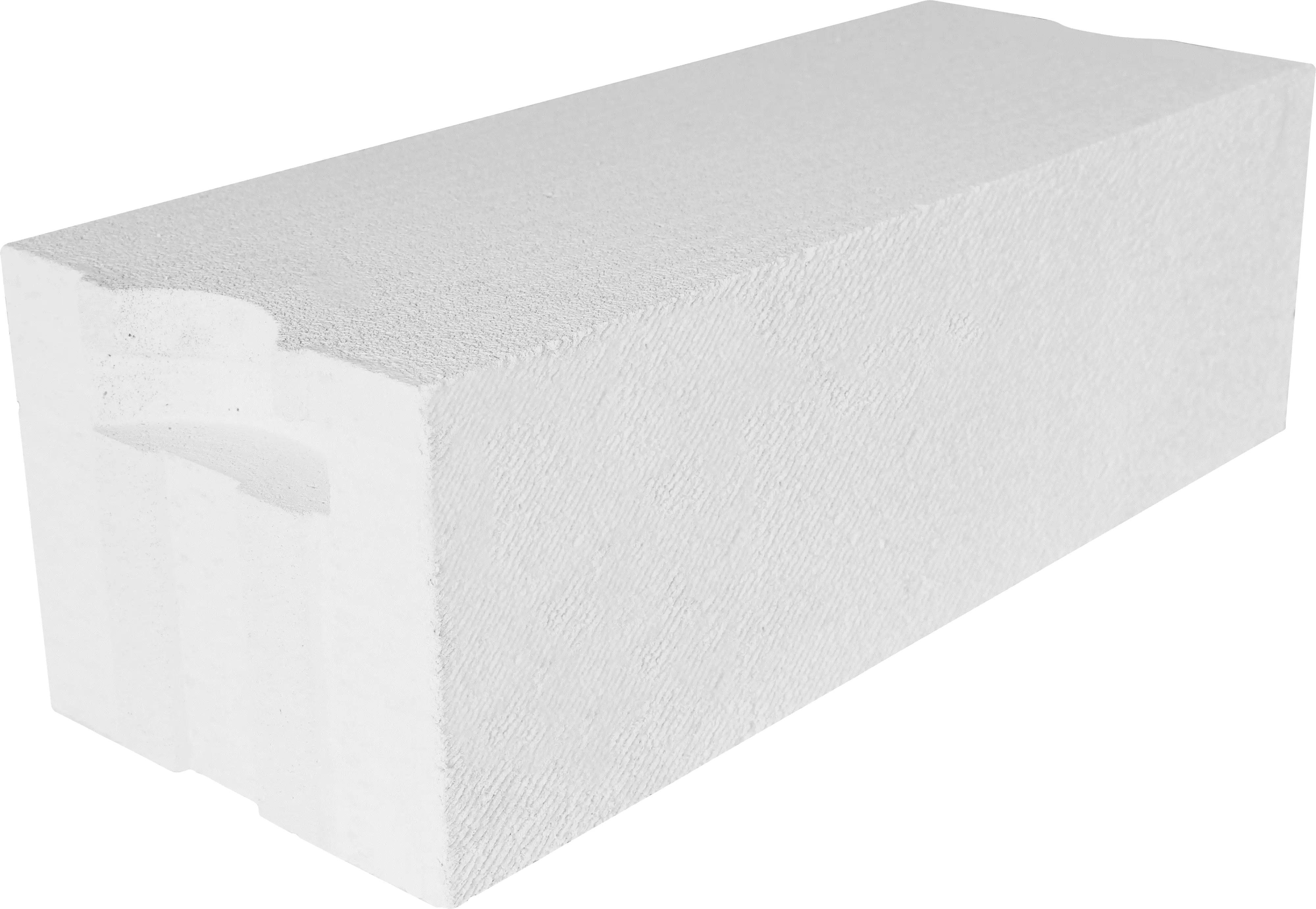 Porenbetonstein PP2-0,4, weiß, 60 x 20 x 24 cm