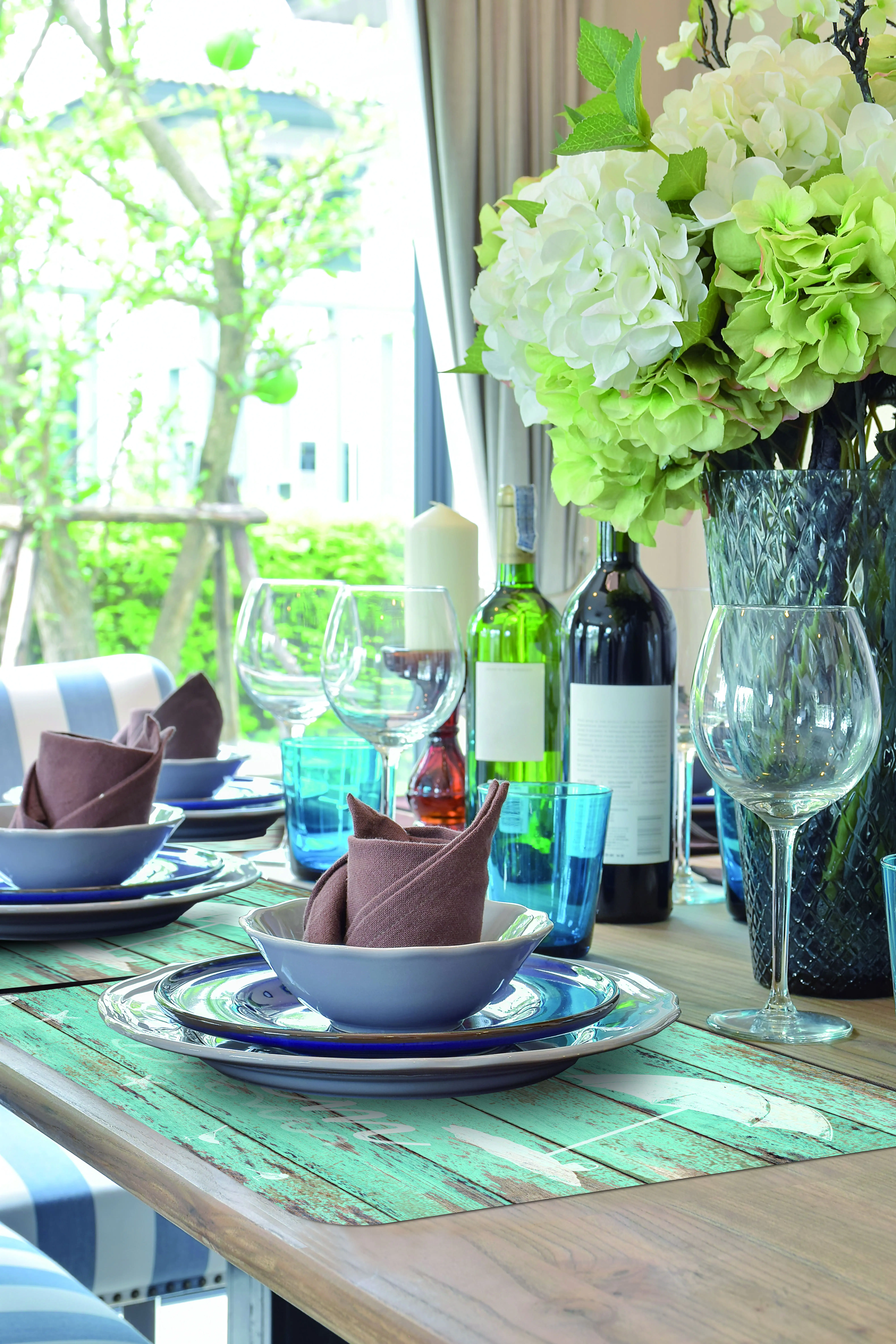 d-c-table® Tischset Rio Carpe Diem 44 x 29 cm, blau