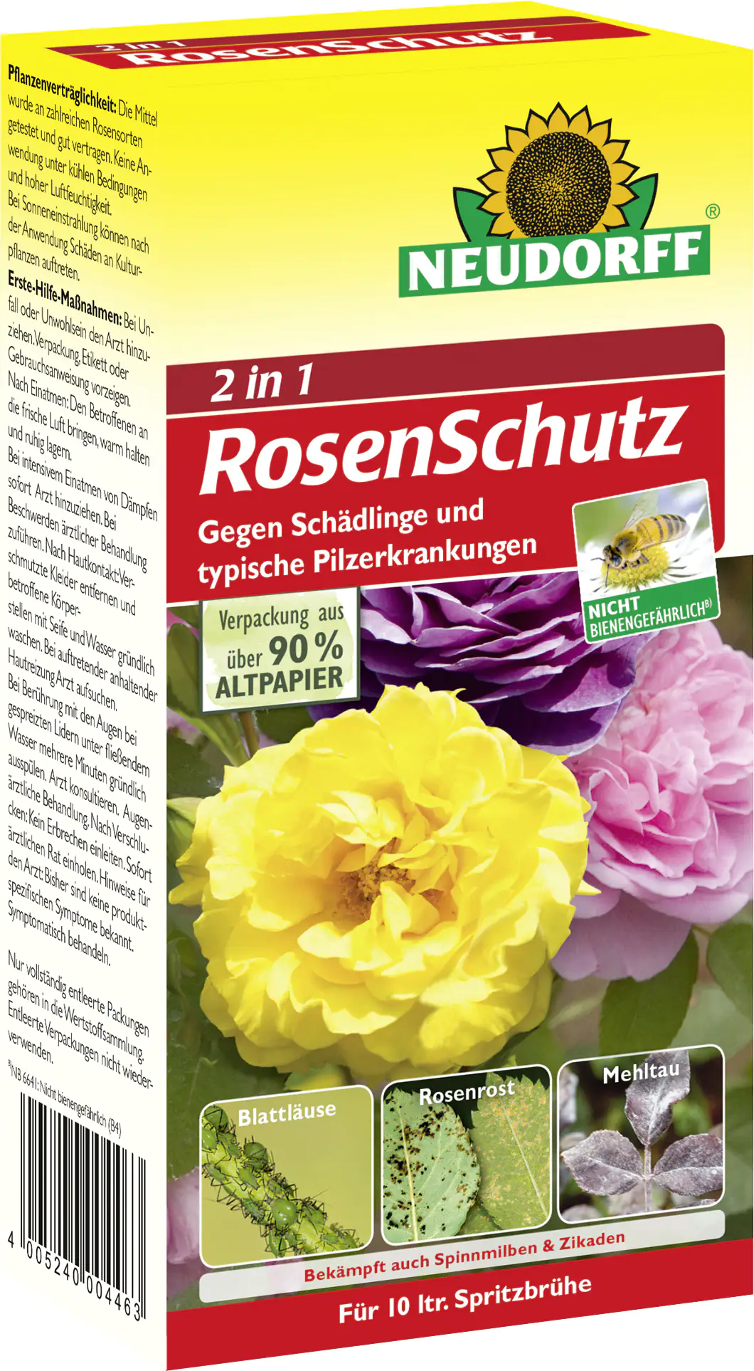 Neudorff Rosenschutz 2in1 100ml Spruzit + 8 ml Fungisan
