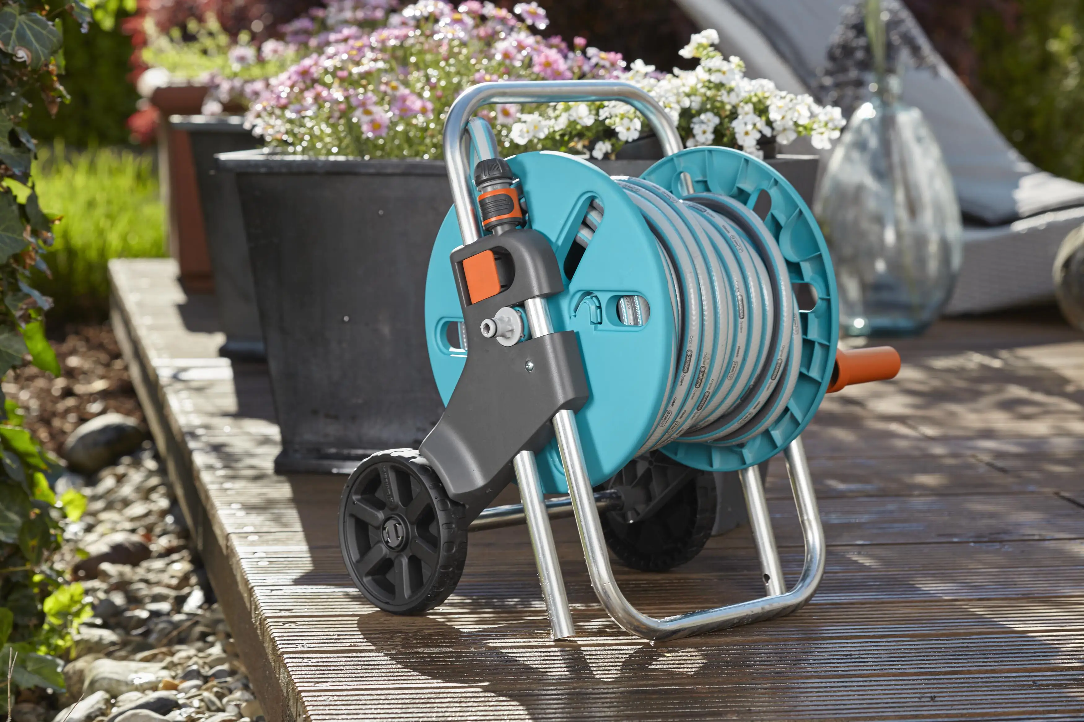 Gardena Schlauchwagen CleverRoll S Set inkl. 20 m Schlauch