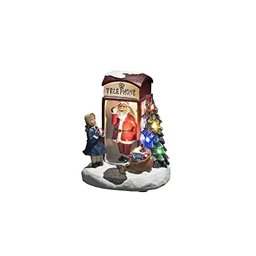 Konstsmide LED Szenerie Weihnachtsmann 12,5 cm x 11,5 cm x 16,5 cm