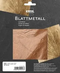 Kreul Blattmetall kupfer 6 Blatt 140 x 140 mm