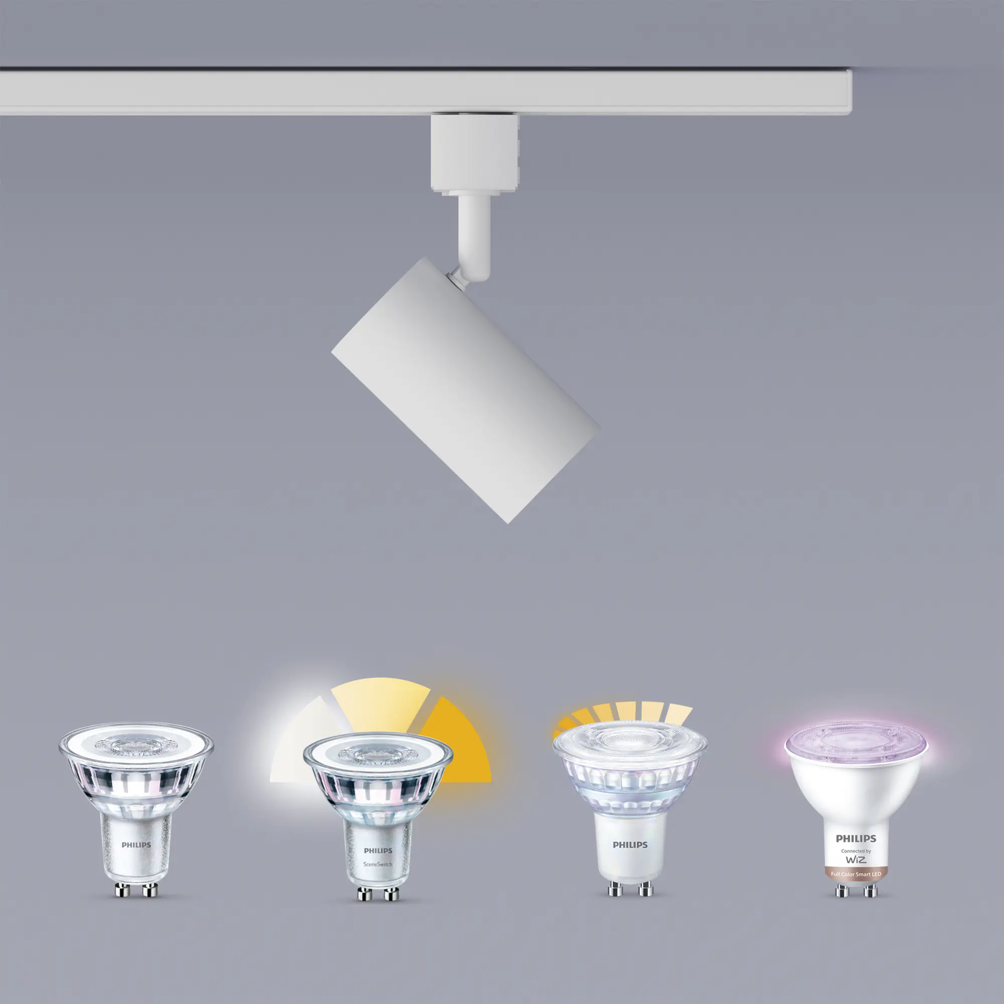 Philips Schienenleuchte 1er Spot Zilo Easy Link weiß