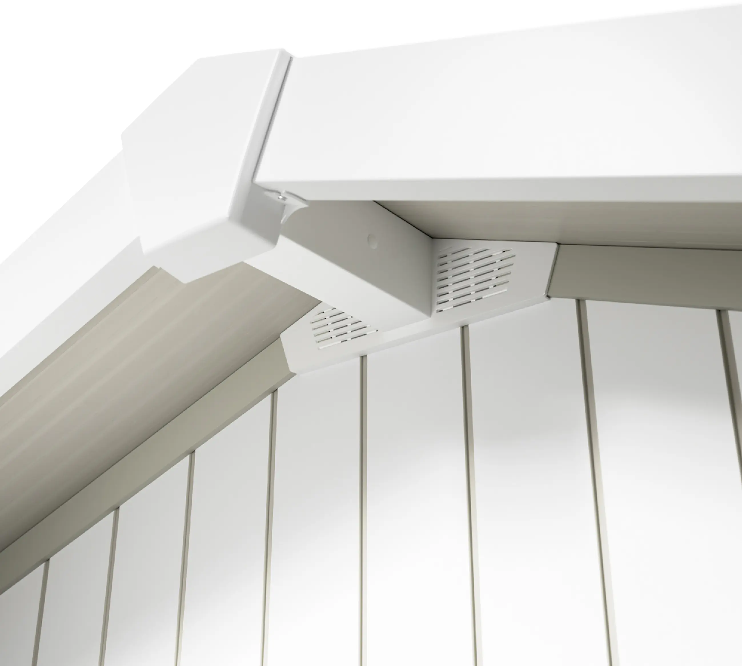 Grosfillex Gartenhaus Deco H 11 370 x 407 cm (inkl. Dachüberstand)