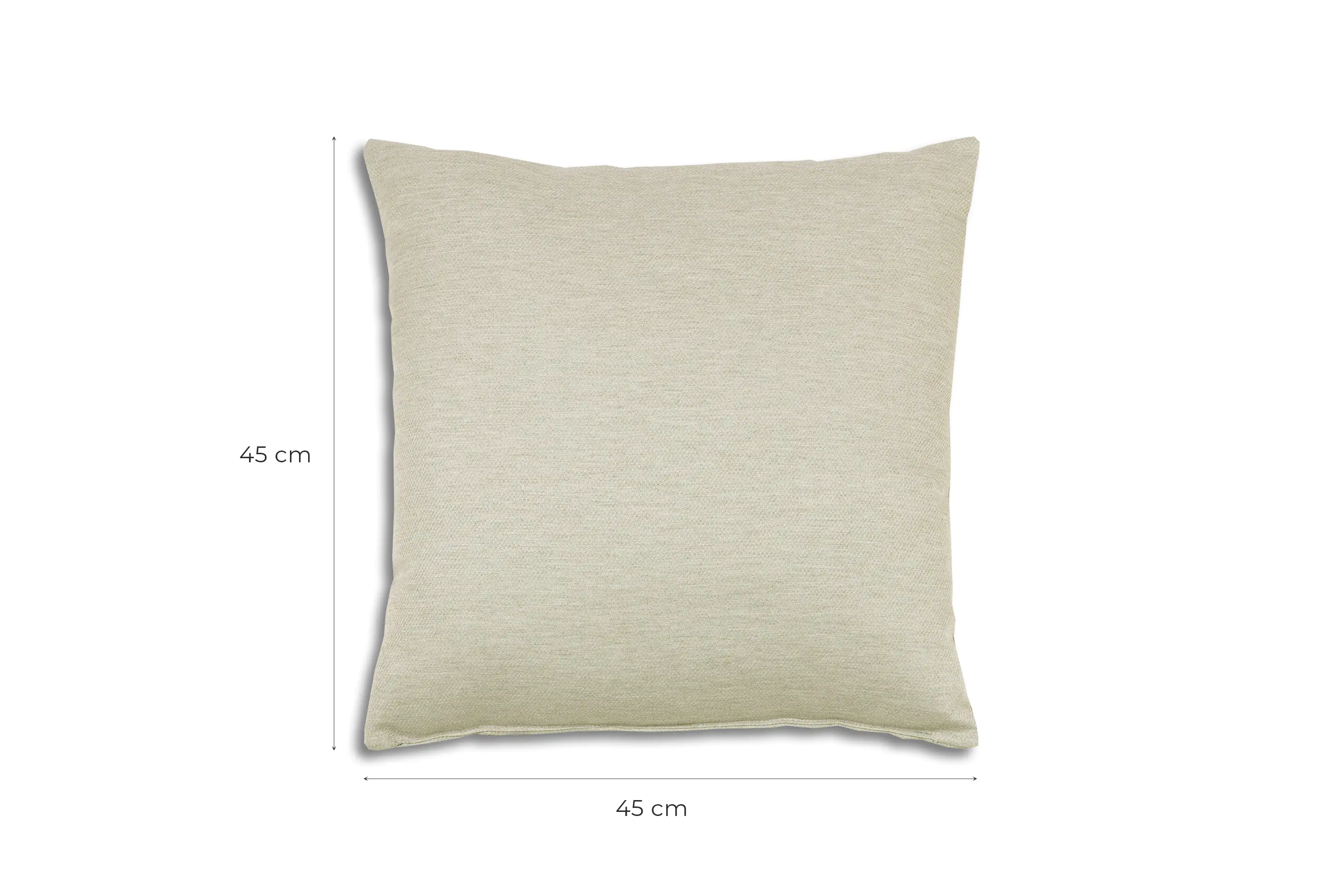GO-DE Dekokissen Klara beige 48 x 48 cm