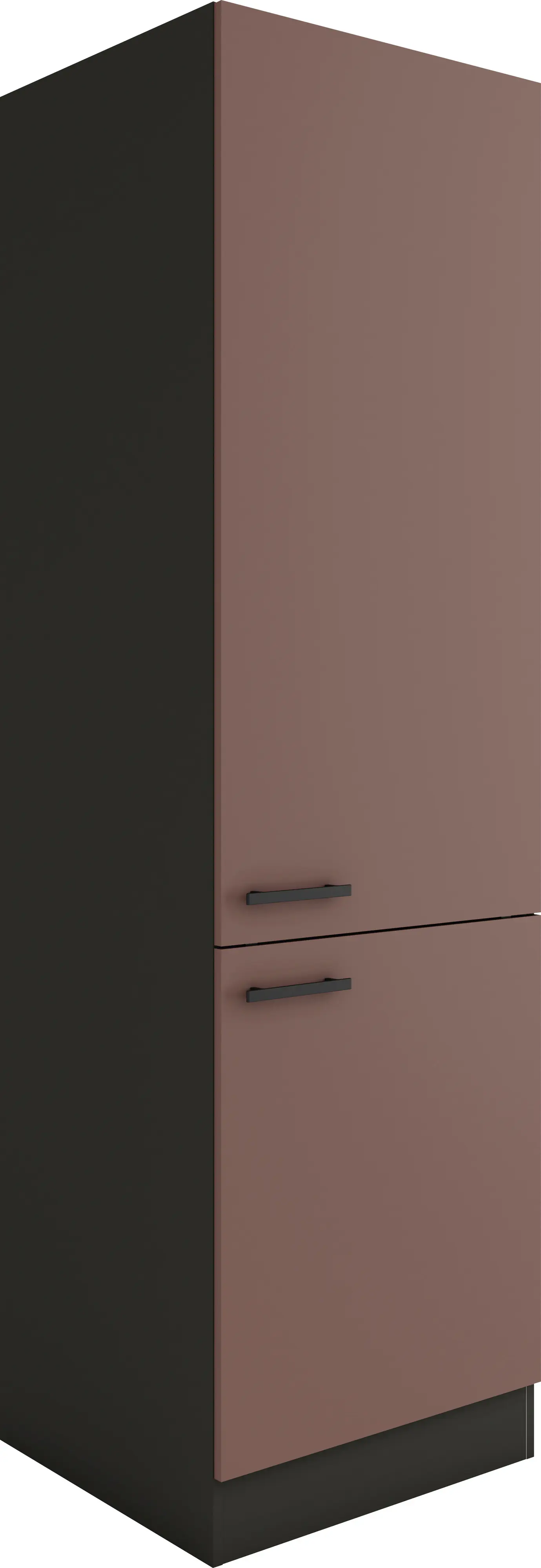 Optifit Hochschrank Nizza 407 rostrot/anthrazit matt 60 cm