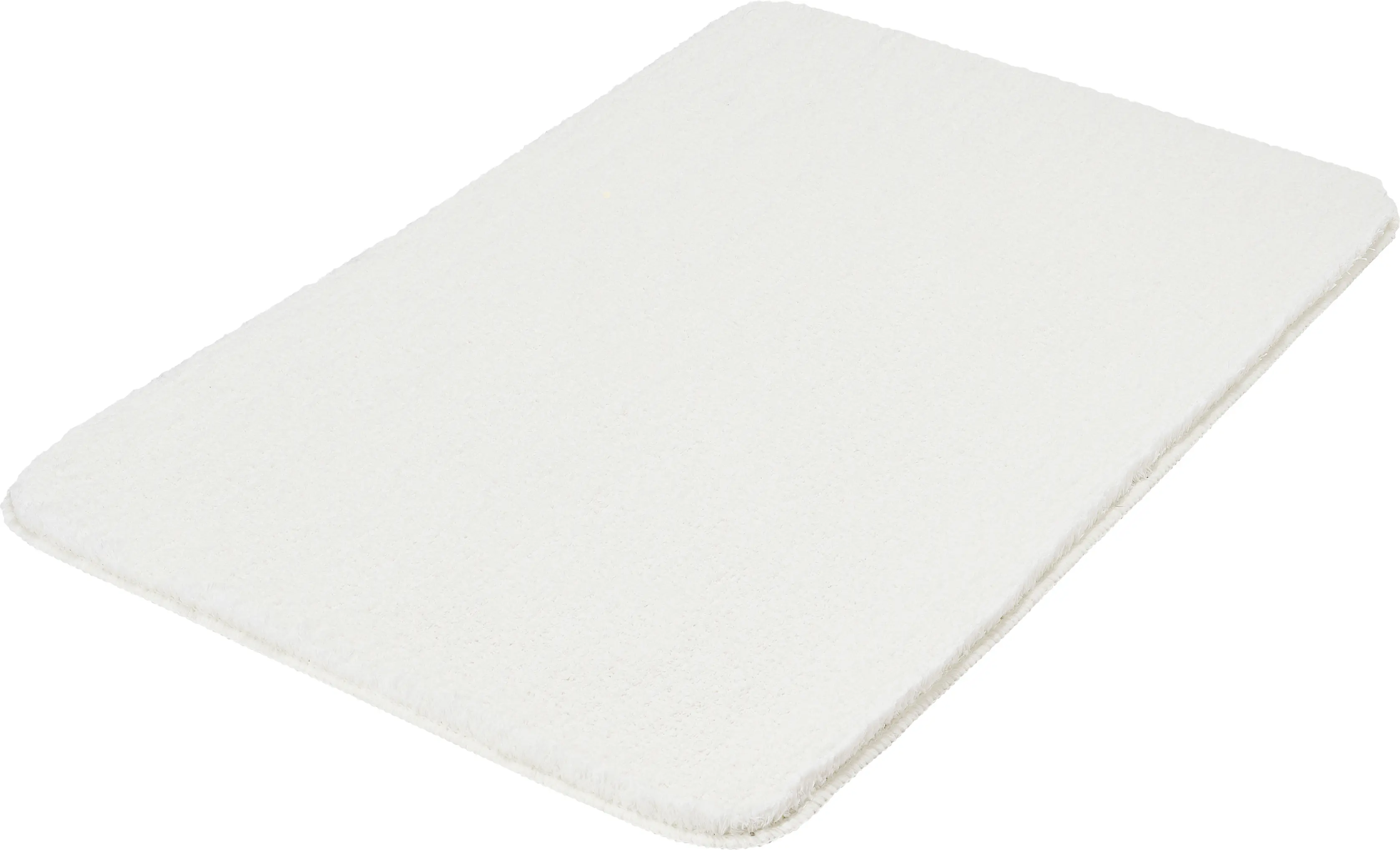 Kleine Wolke Badteppich Marco weiß Polyester 70 x 120 cm