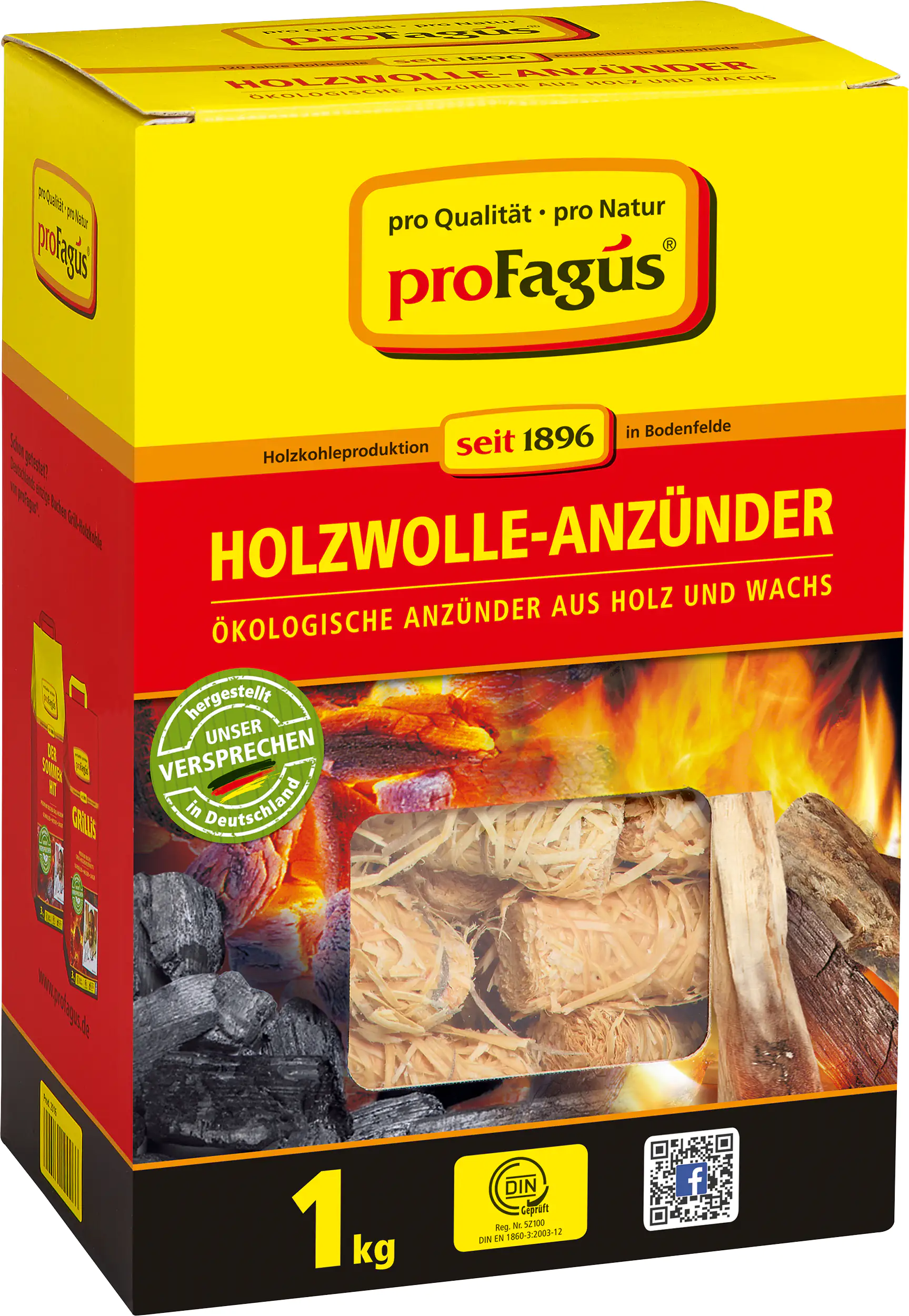 ProFagus Holzwolle-Anzünder 1 kg