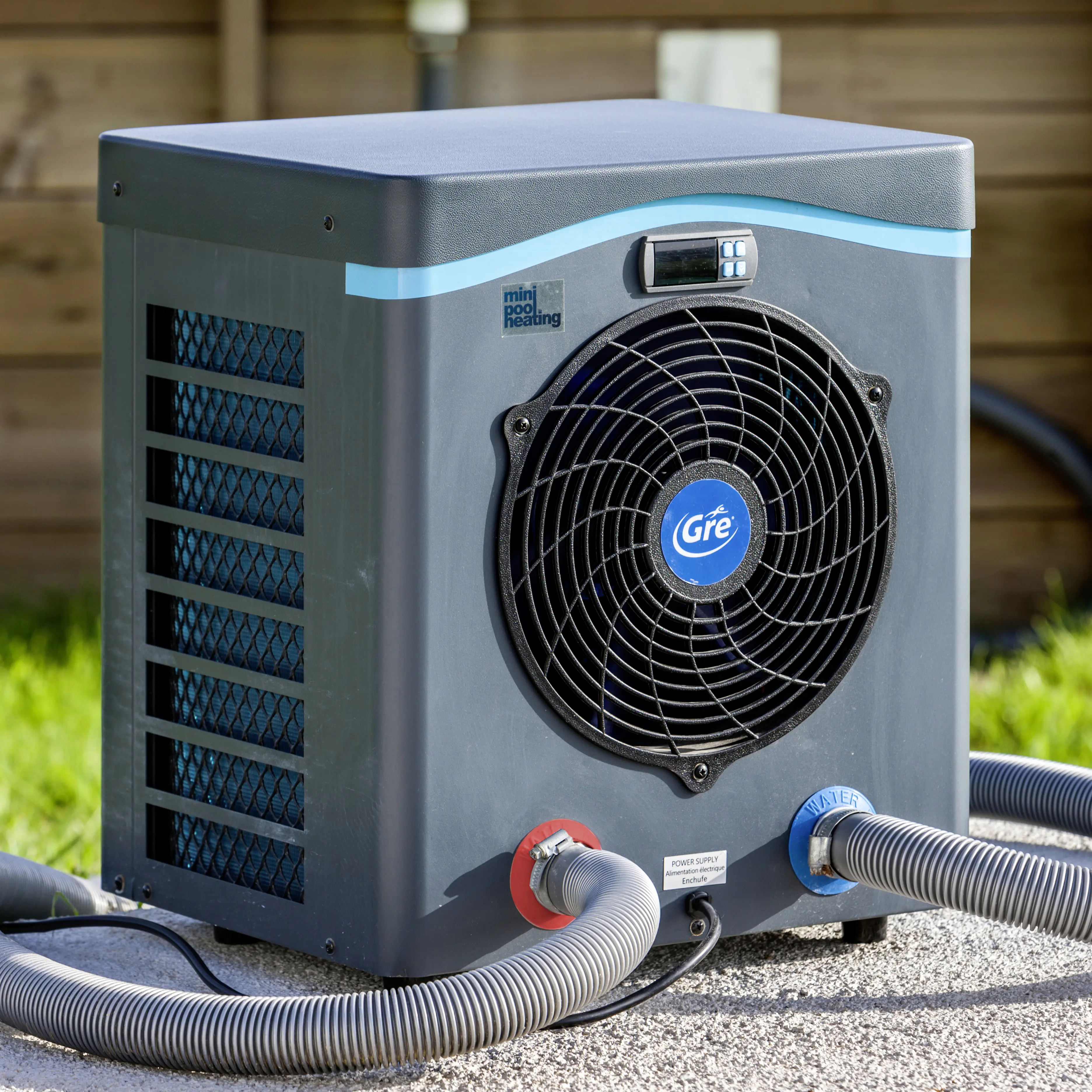 Gre Mini-Wärmepumpe Pools bis 30 m³ 43,5 x 43 x 46 cm