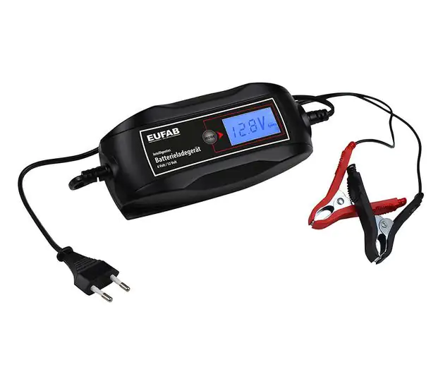 EUFAB Autobatterie-Ladegerät 6 V 2A/12 V 2/4A