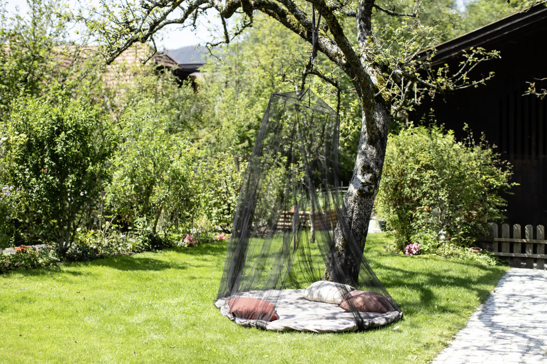 Primaster Moskitonetz Bett 2,5 x 12,5 m anthrazit