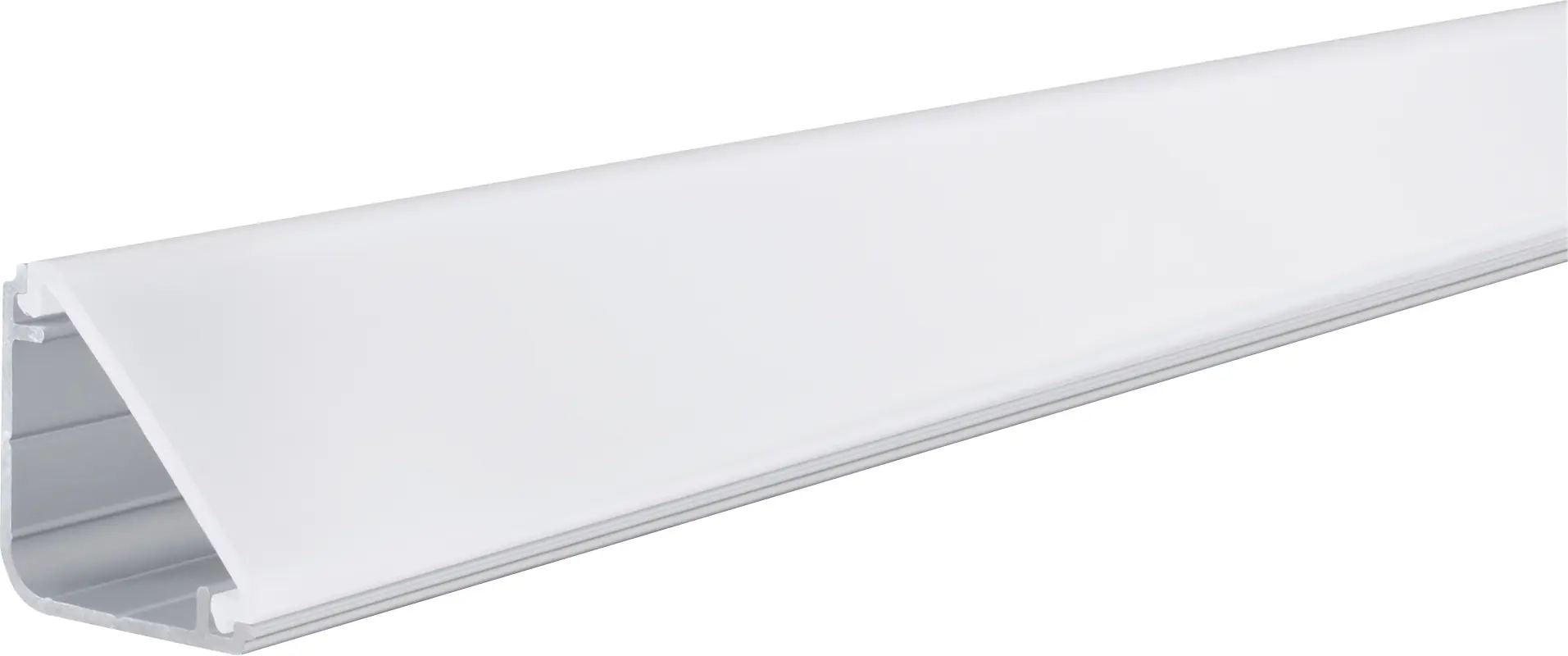 Paulmann Delta Profil mit Diffusor 1 m Alu eloxiert Satin Alu/Kunststoff