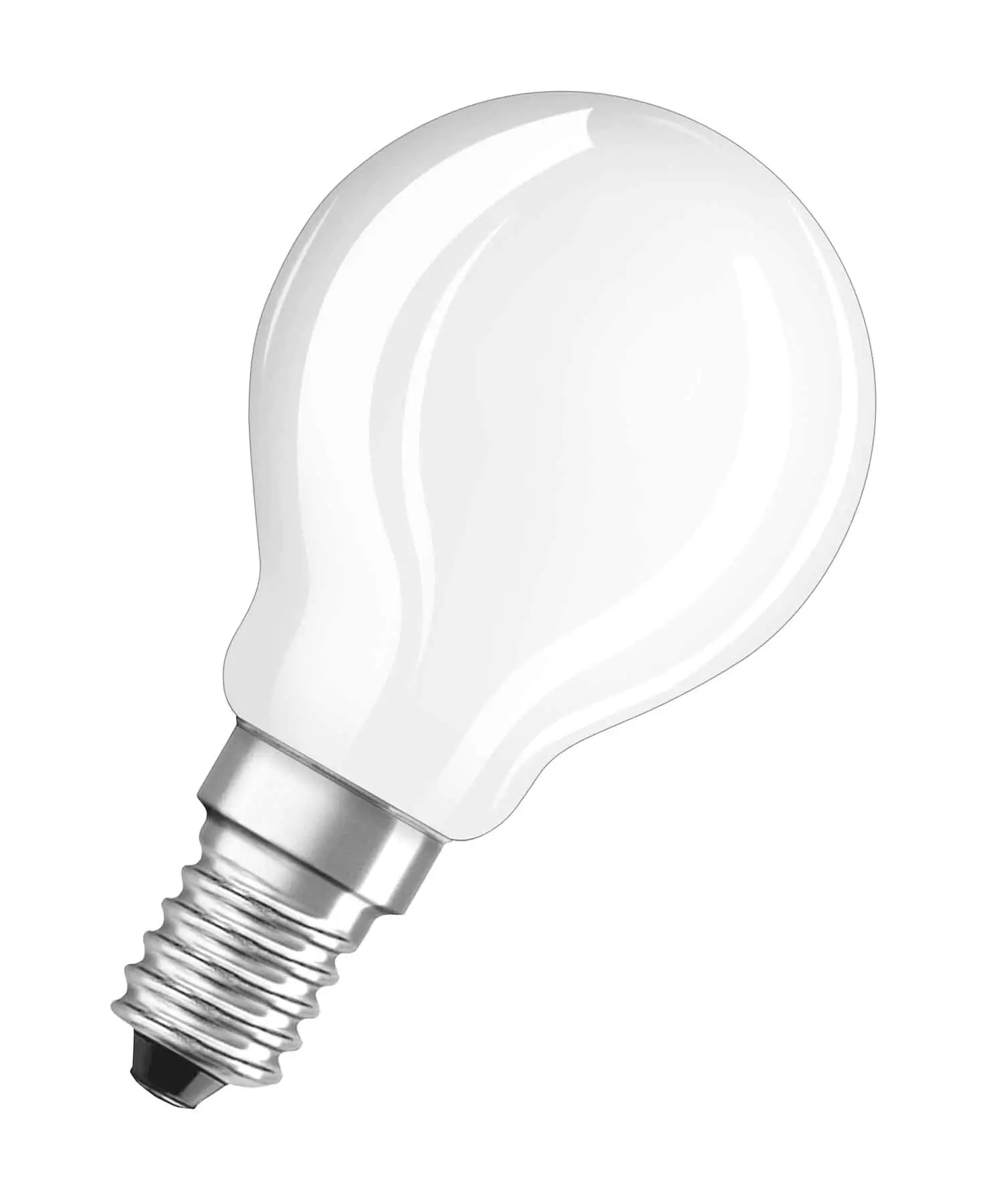 Osram LED Leuchtmittel Retrofit CL P 25 E14 2,5W warmweiß, weiß matt