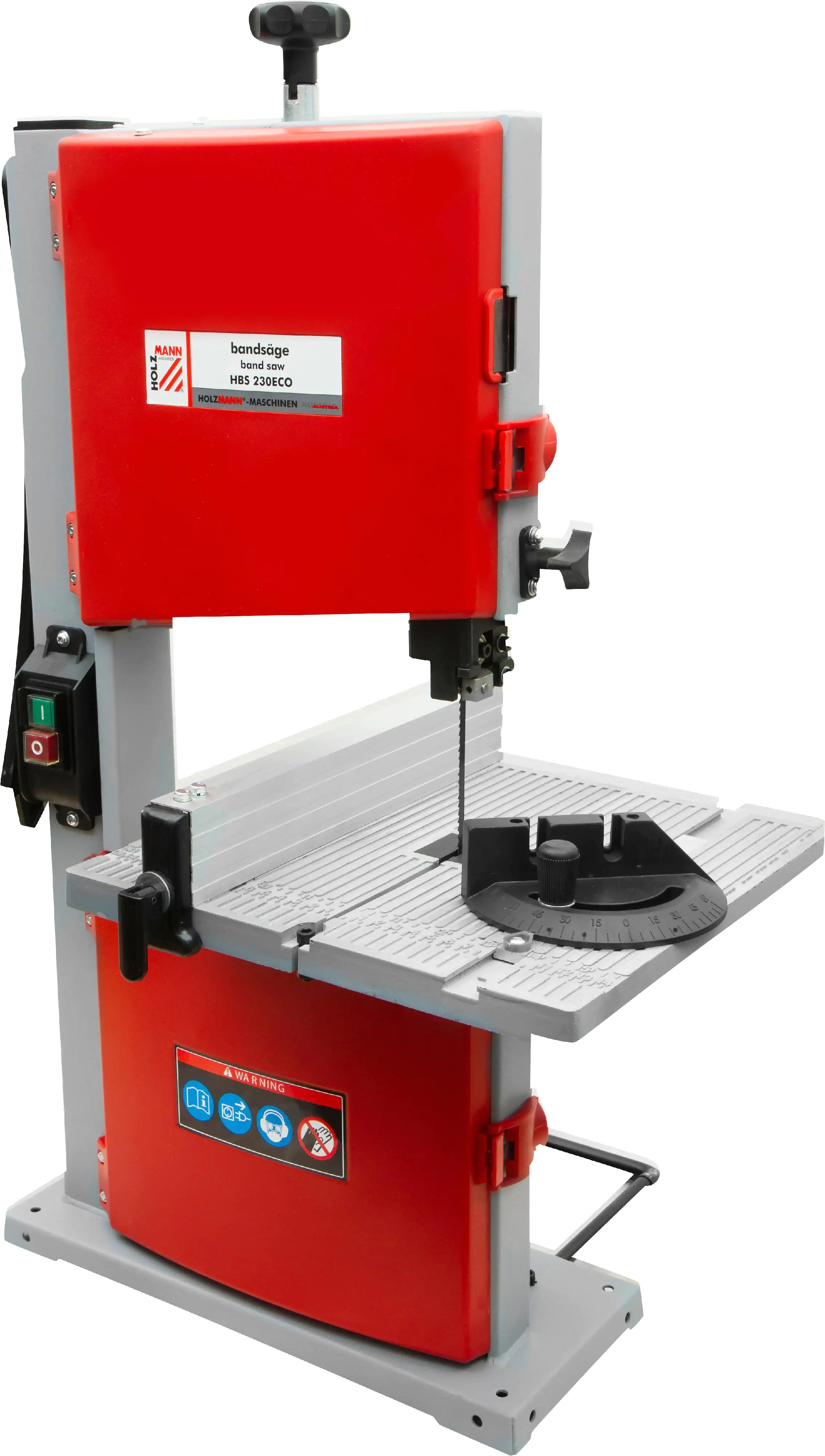 Holzmann Holzbandsäge HBS230ECO_230V Parallel- und Gehrungsanschlag