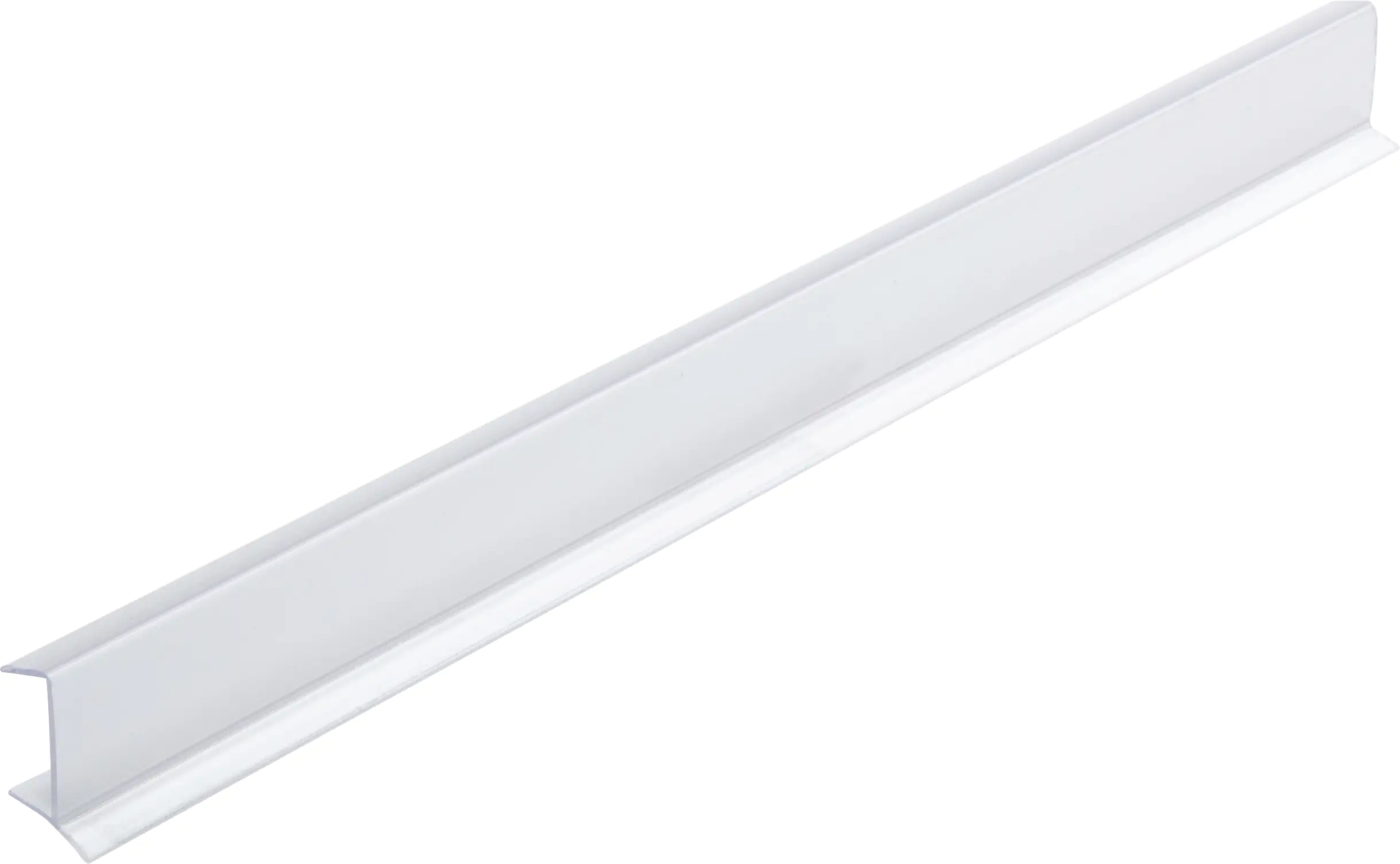 Primo Universalprofil mit Weichlippe 260 cm 10 x 16 mm transparent