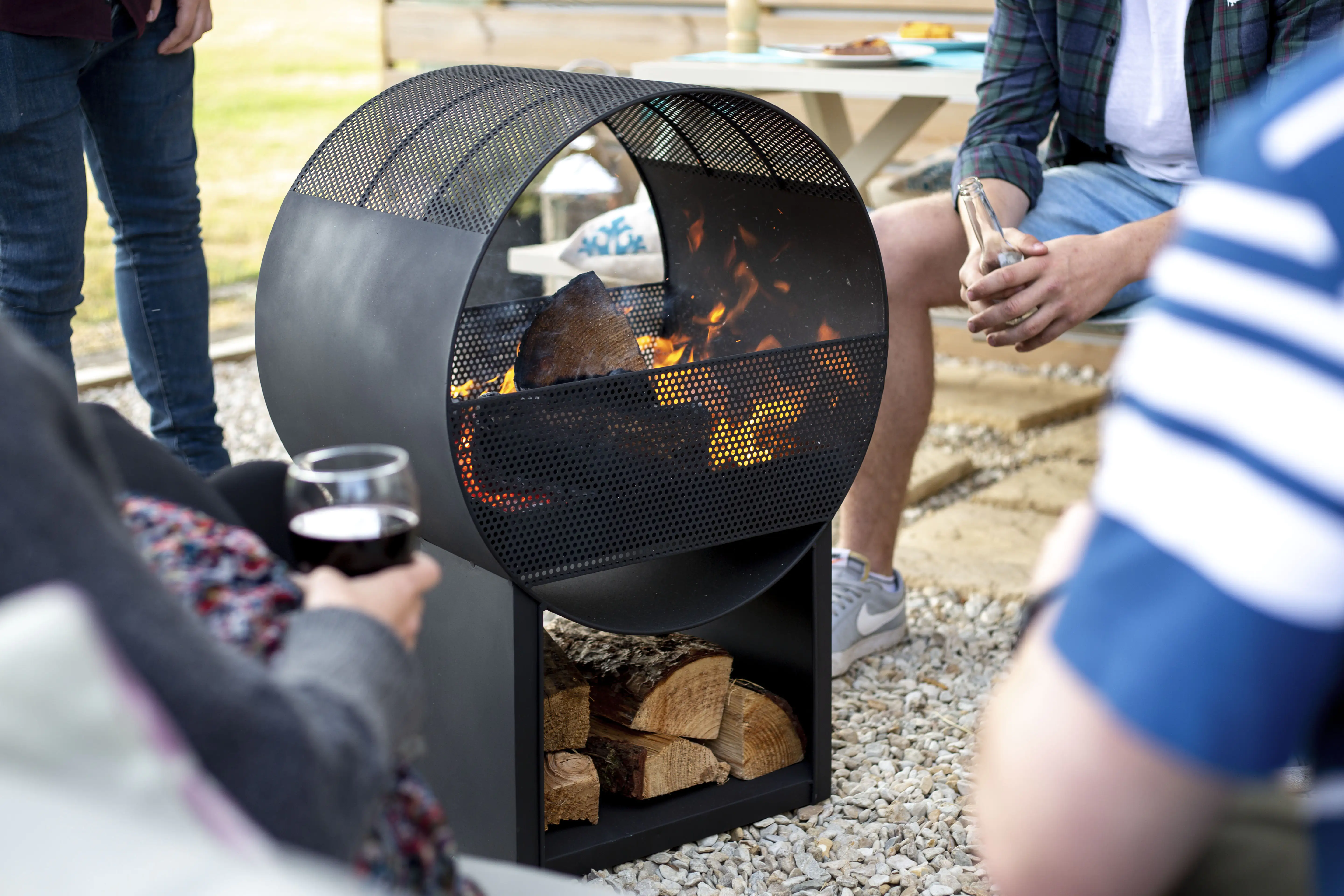 Buschbeck Feuerschale Porthole 61 x 61 x 43 cm