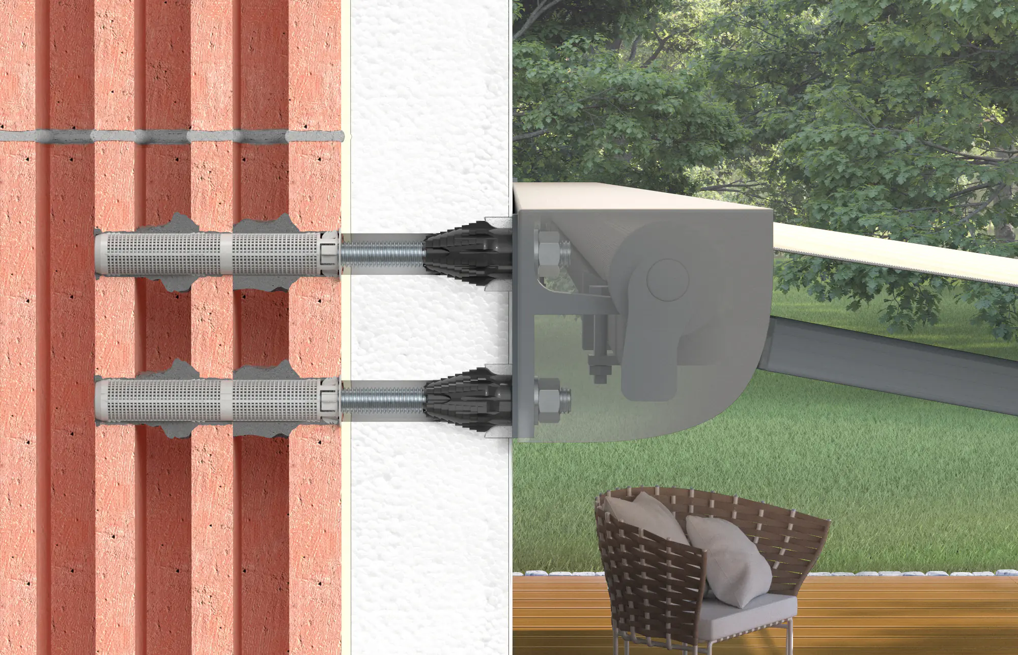 Fischer Injektions-Ankerhülse FIS H 12 x 85 mm Kunststoff - 4 Stück