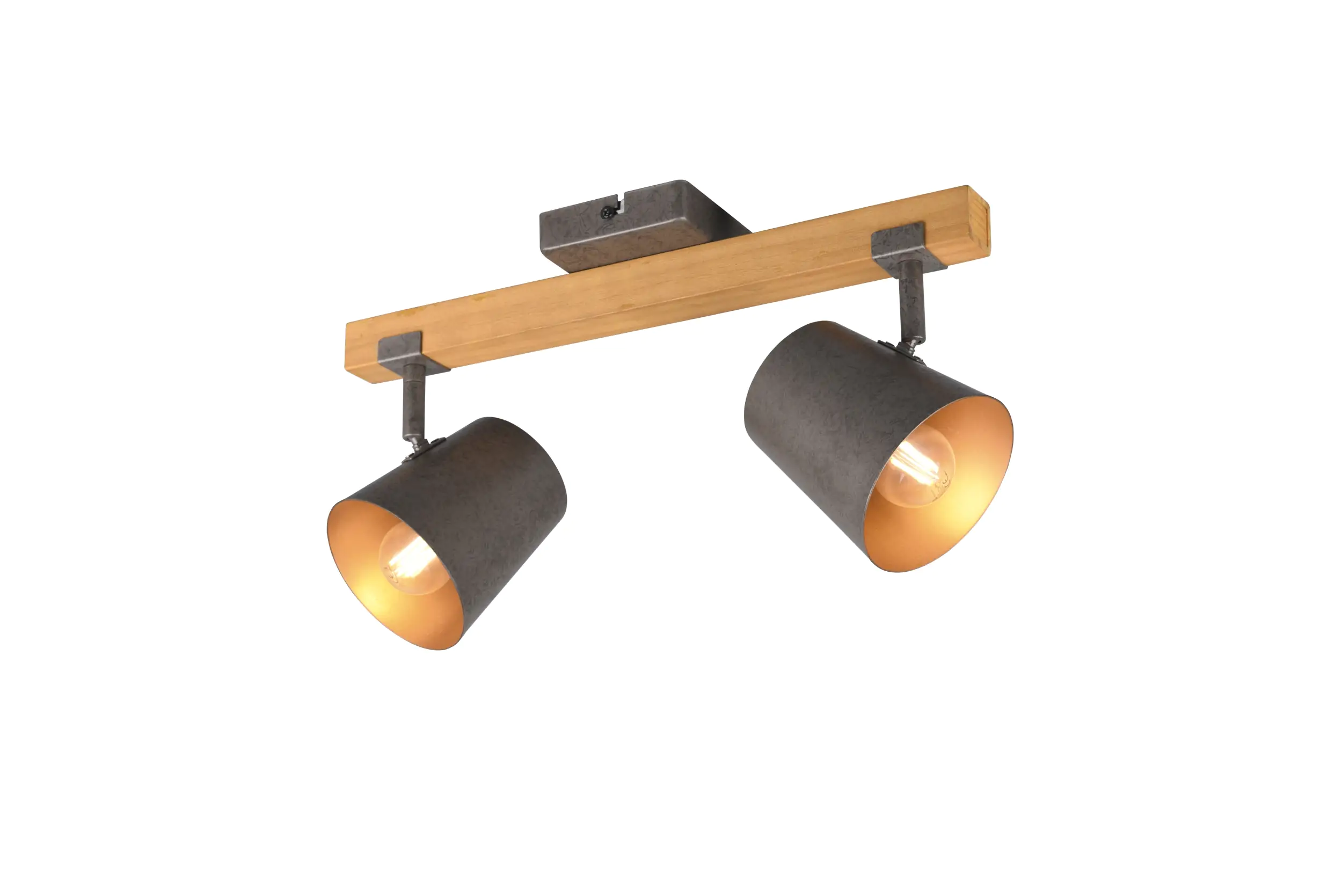 Trio Leuchten 2er Spot Bell nickel antik