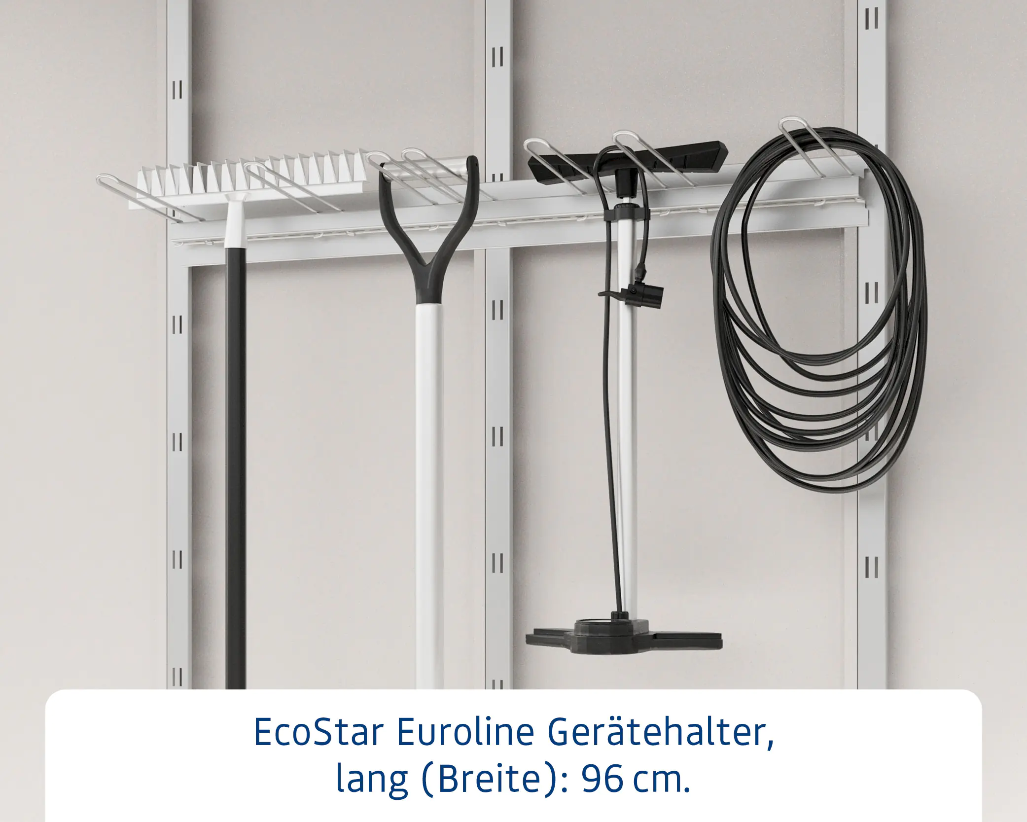 EcoStar Gerätehalter 960 für Gerätehaus