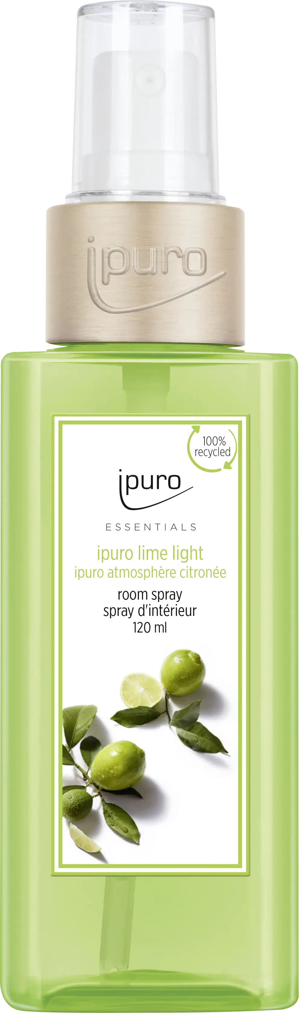 ipuro Raumspray Essentials Lime Light 120 ml